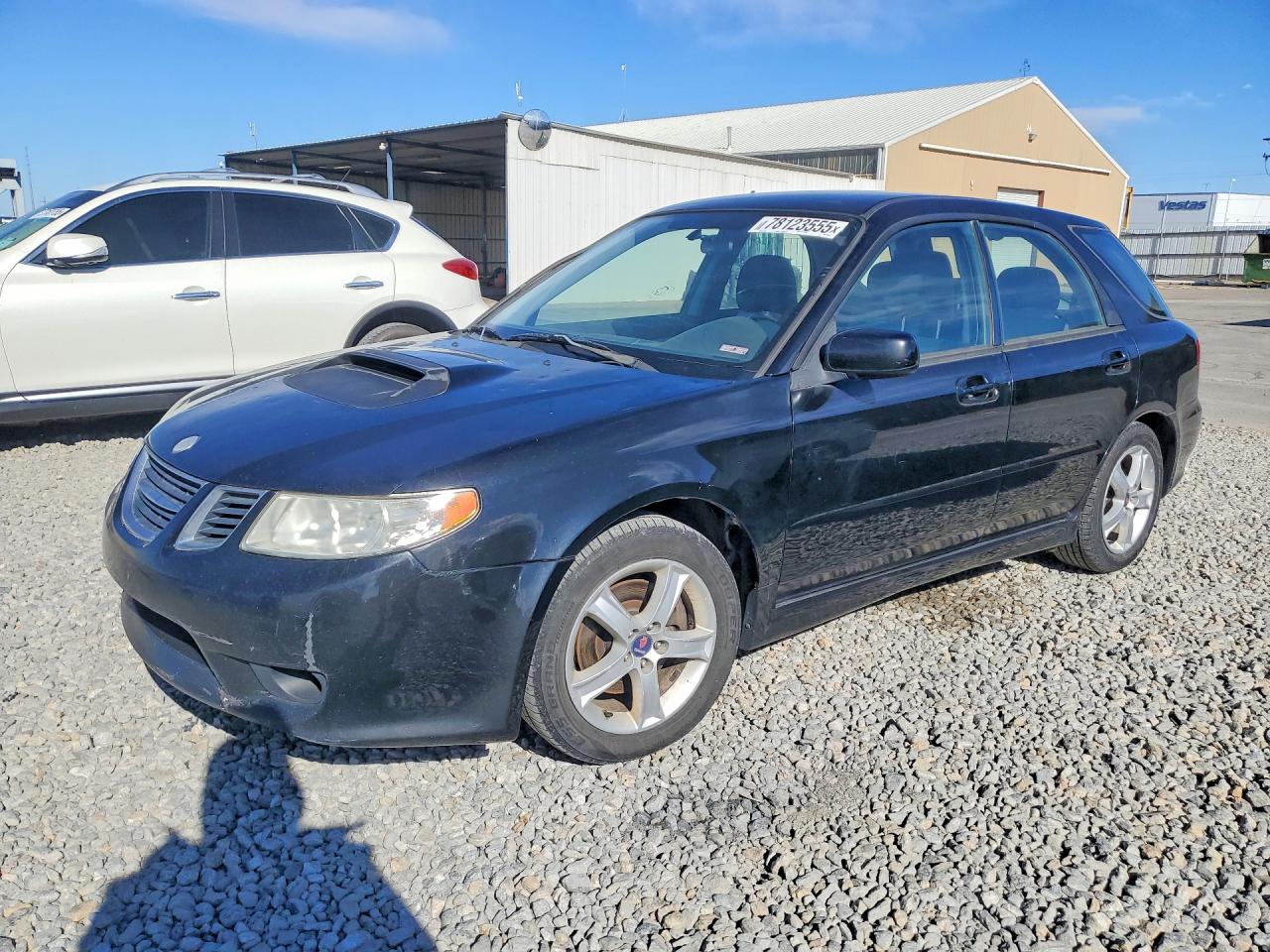 2005 Saab 9-2 Aero Black vin: JF4GG22695H057032