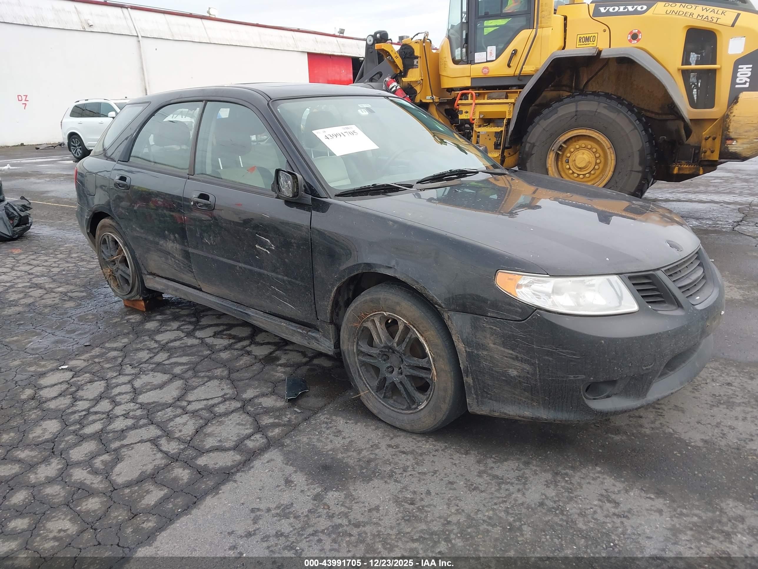 2005 Saab 9-2x Linear Черный vin: JF4GG61605H053766