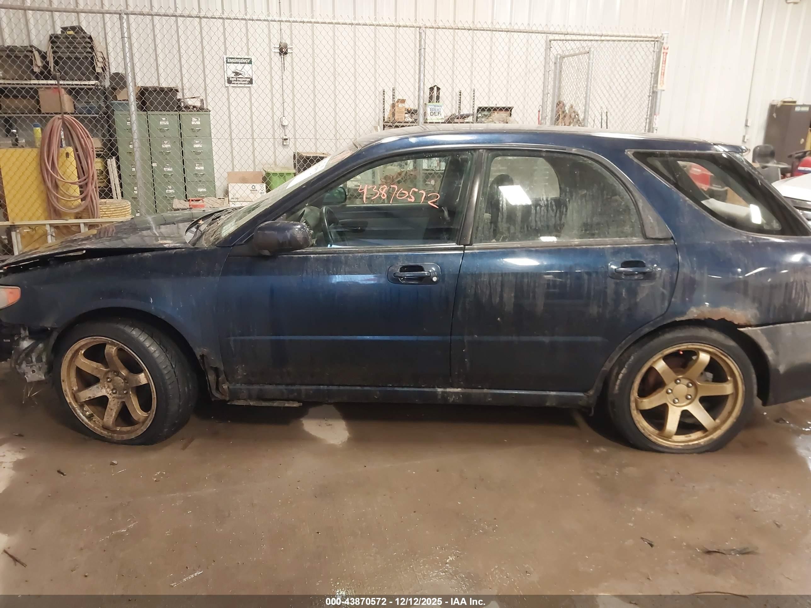 2005 Saab 9-2x Linear Dark Blue vin: JF4GG61605H054187