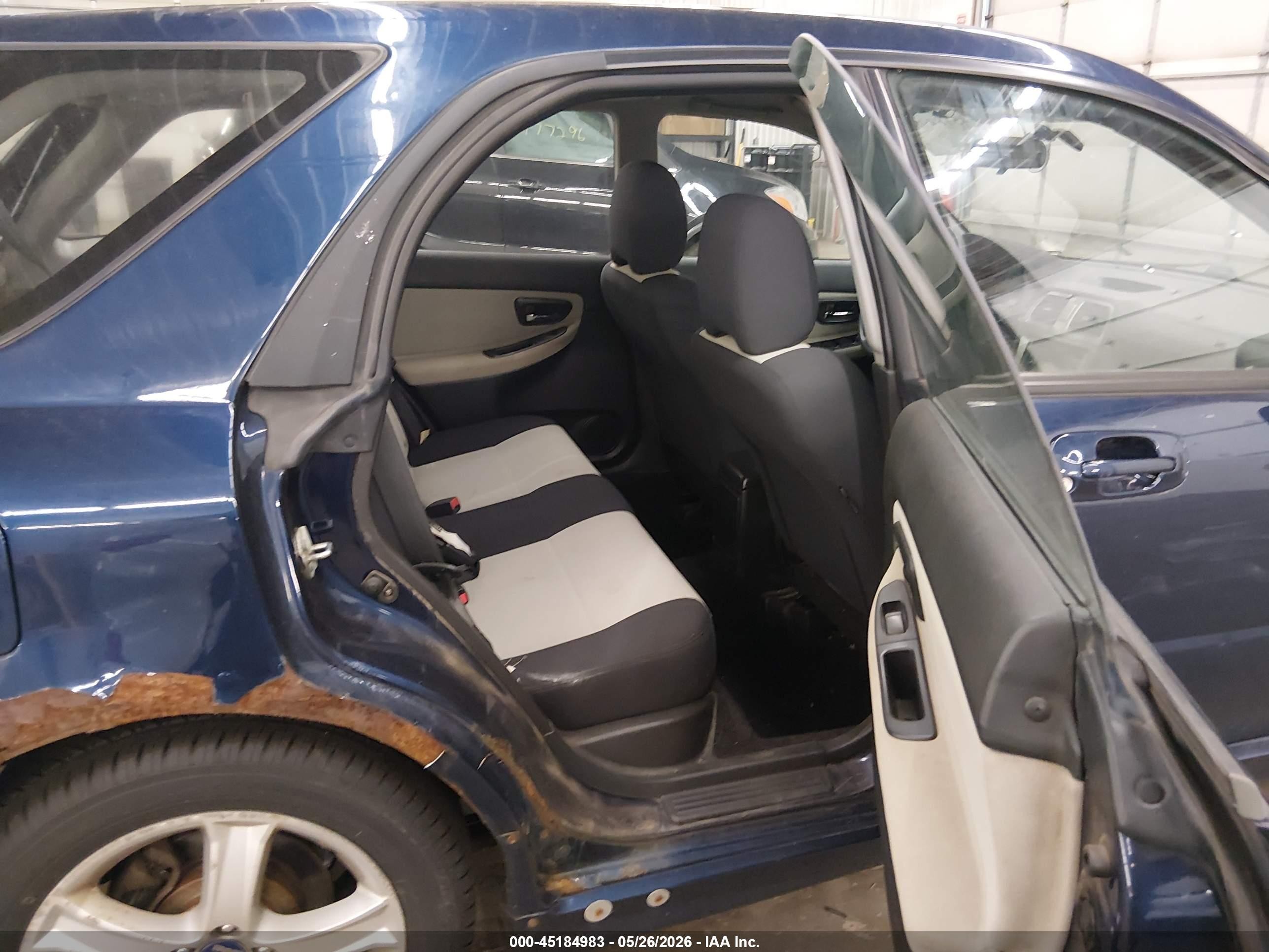 2005 Saab 9-2x Linear Blue vin: JF4GG61625H052103