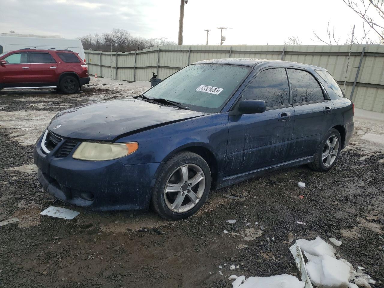 2005 Saab 9-2 Linear Blue vin: JF4GG61635H057374