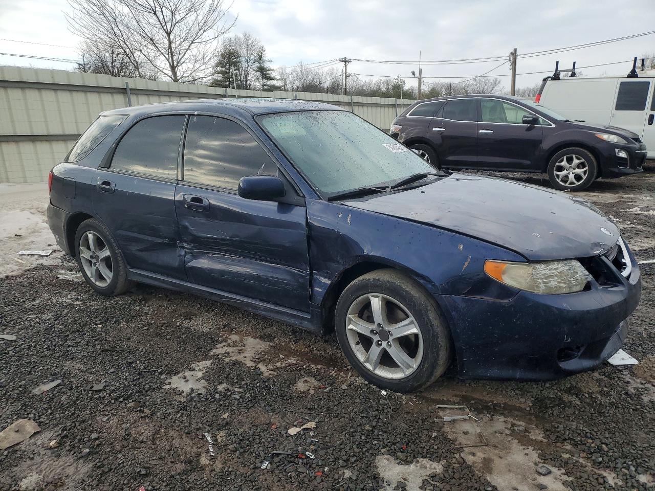 2005 Saab 9-2 Linear Blue vin: JF4GG61635H057374