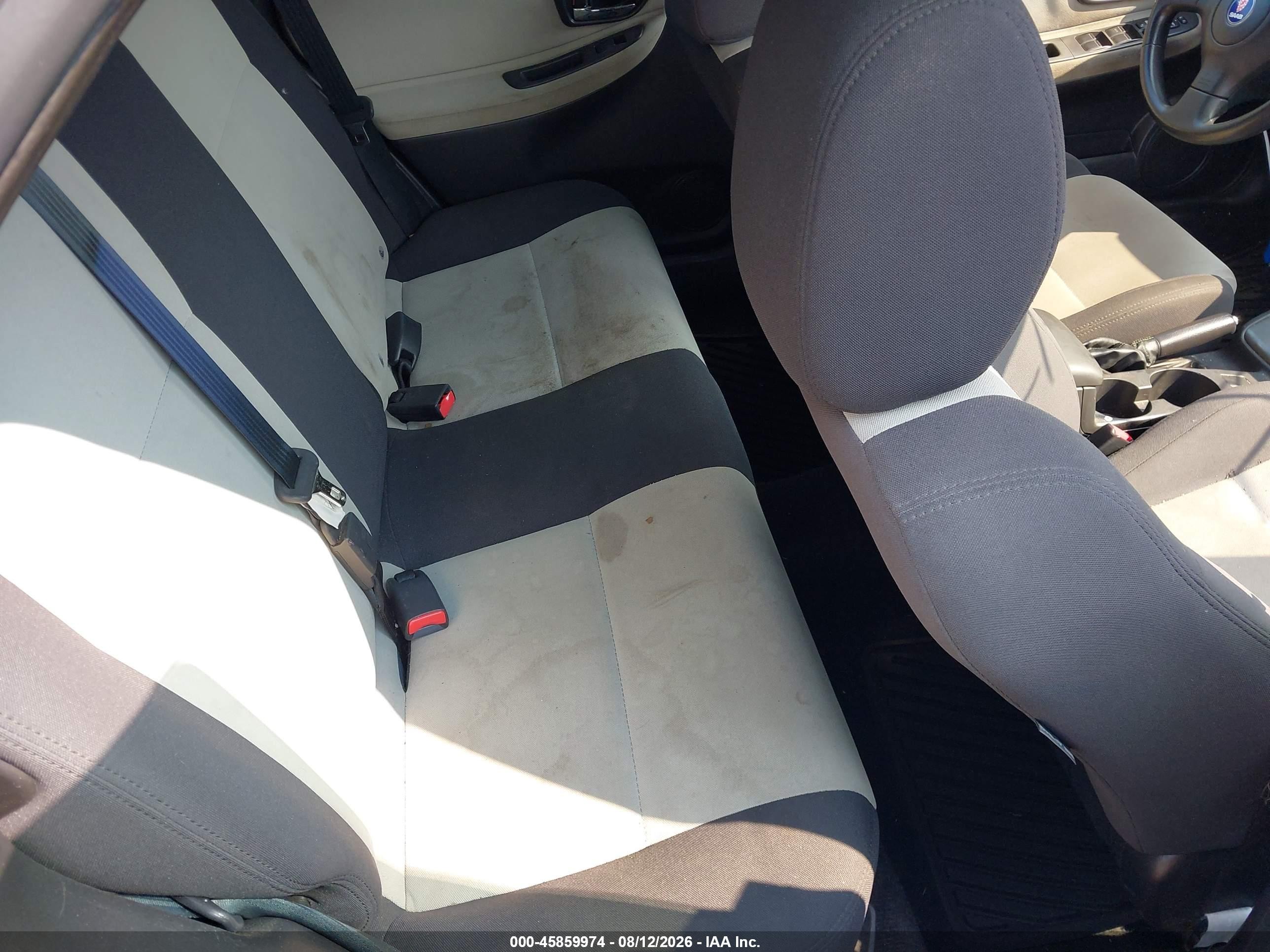 2006 Saab 9-2x 2.5i Черный vin: JF4GG61646H050032