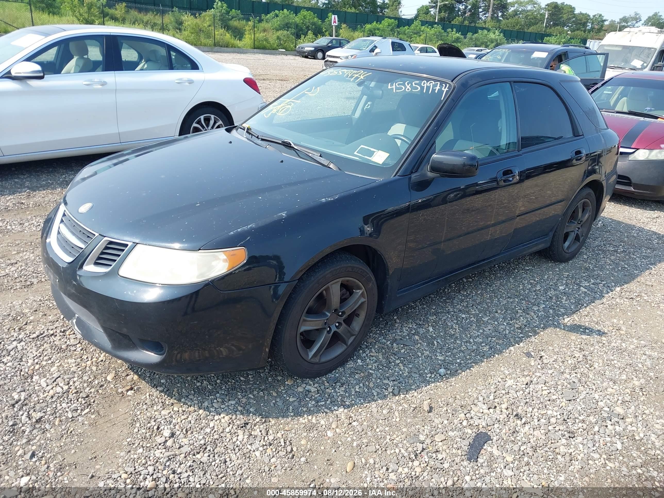 2006 Saab 9-2x 2.5i Черный vin: JF4GG61646H050032