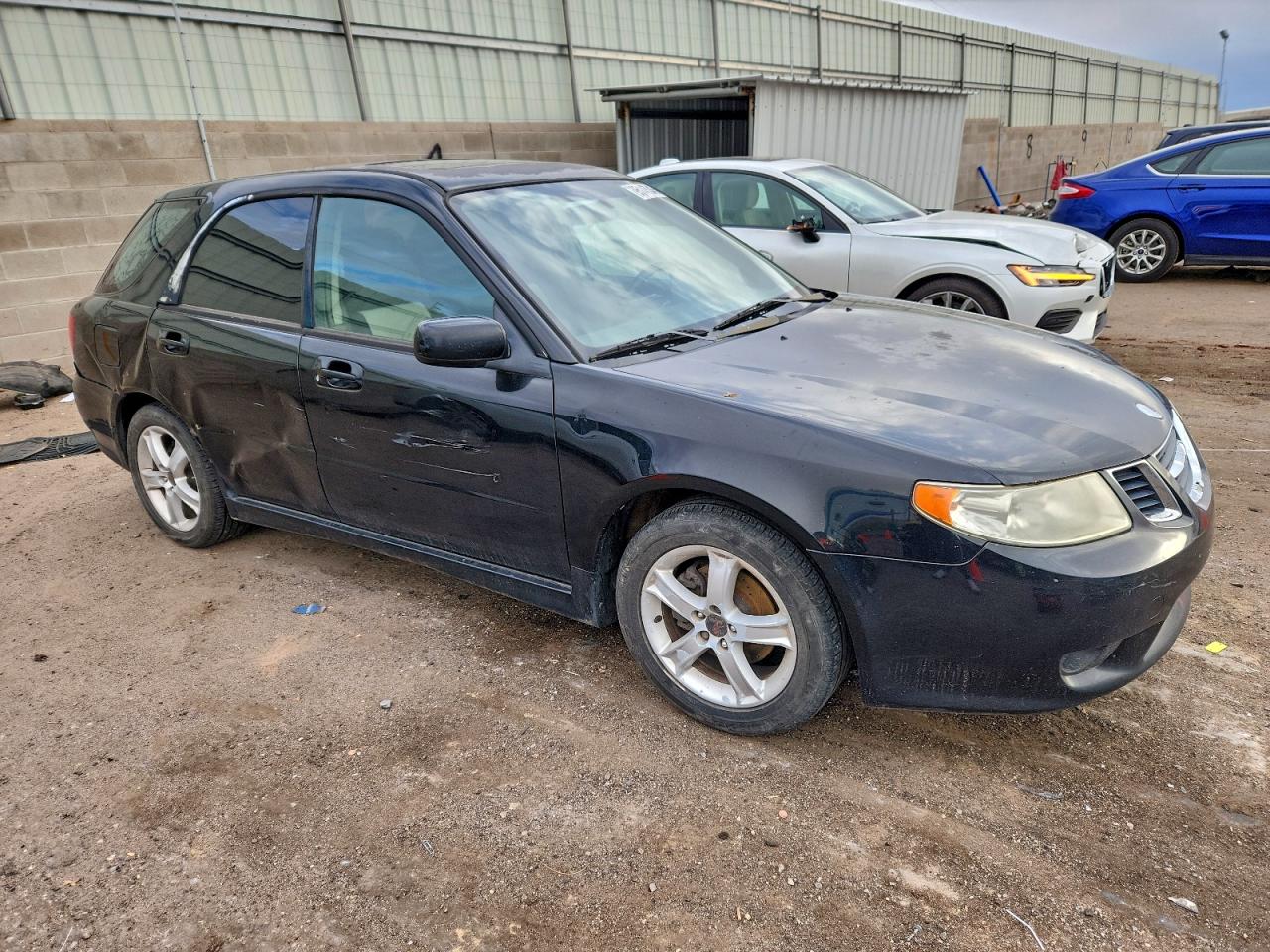 2005 Saab 9-2 Linear Black vin: JF4GG61655G050898