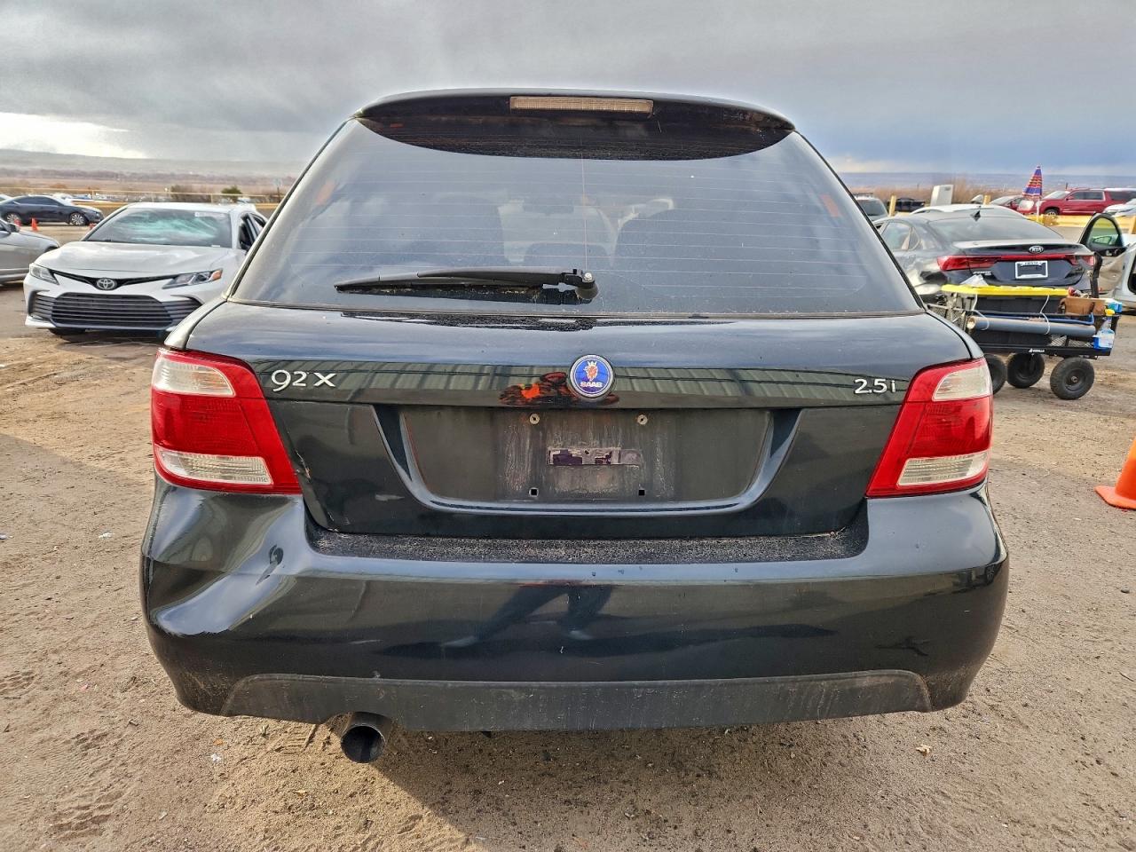 2005 Saab 9-2 Linear Black vin: JF4GG61655G050898