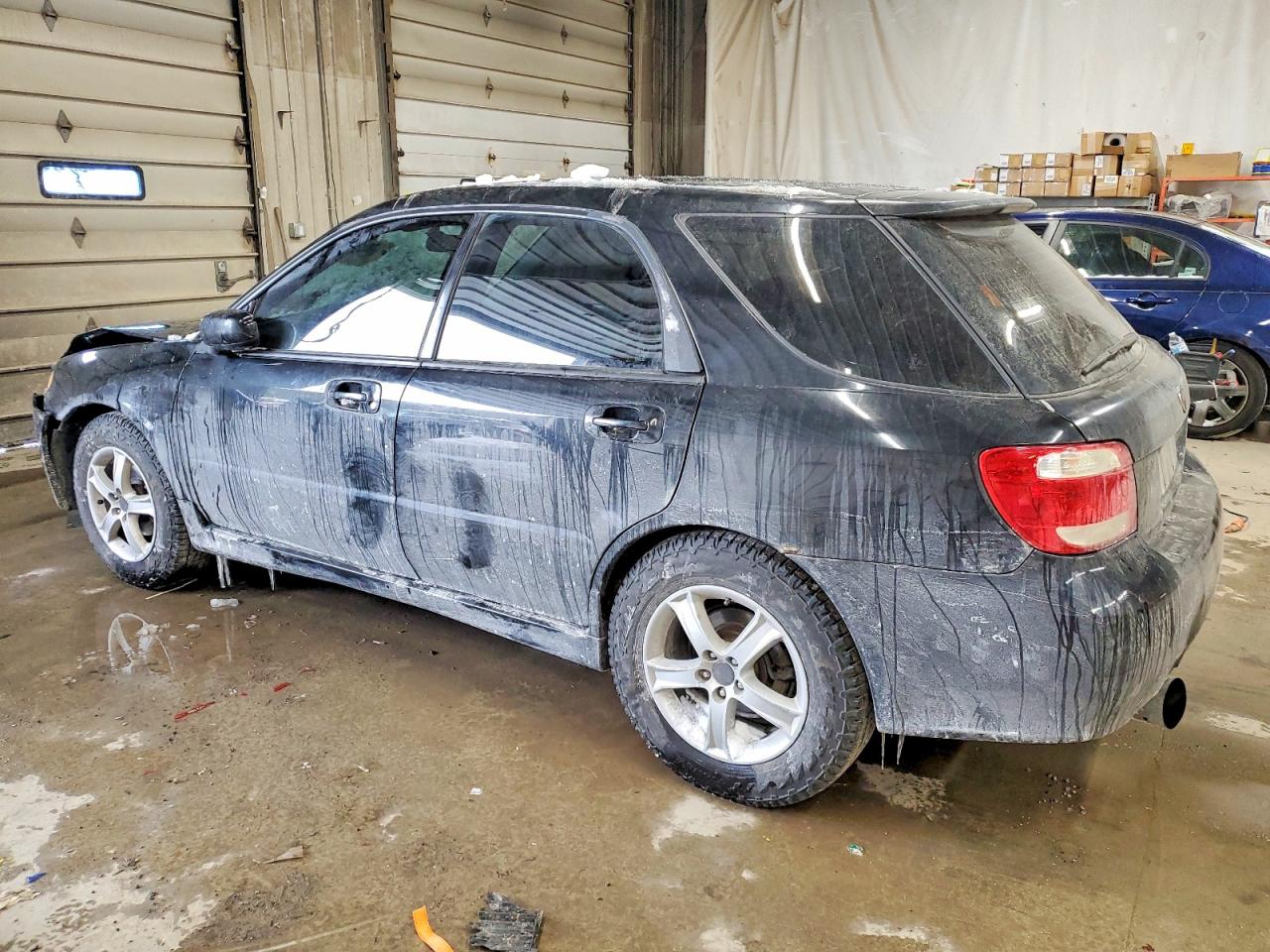 2005 Saab 9-2 Linear Black vin: JF4GG61665G053616