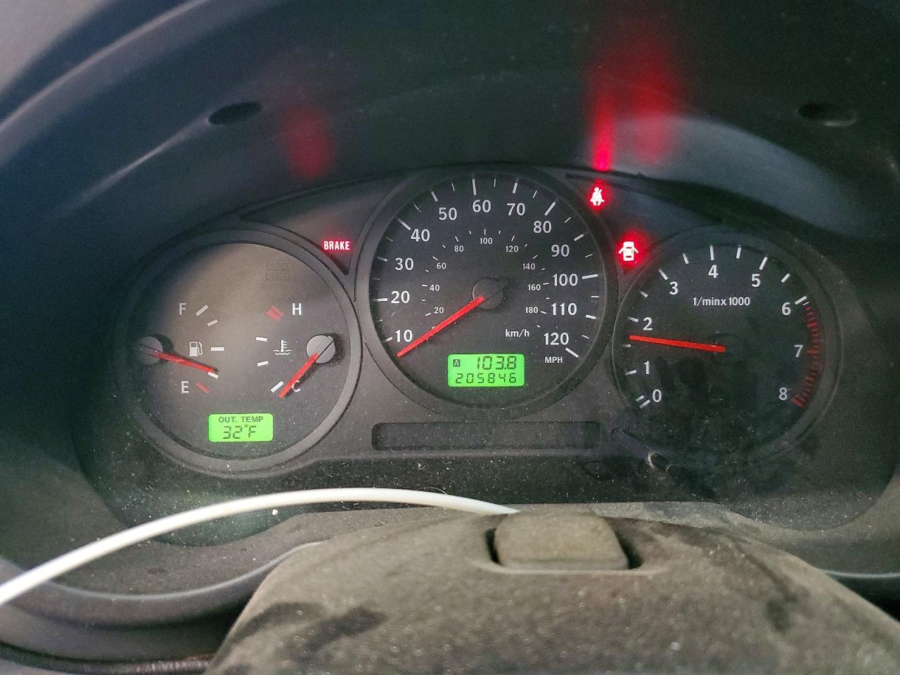 2005 Saab 9-2 Linear Black vin: JF4GG61665G053616