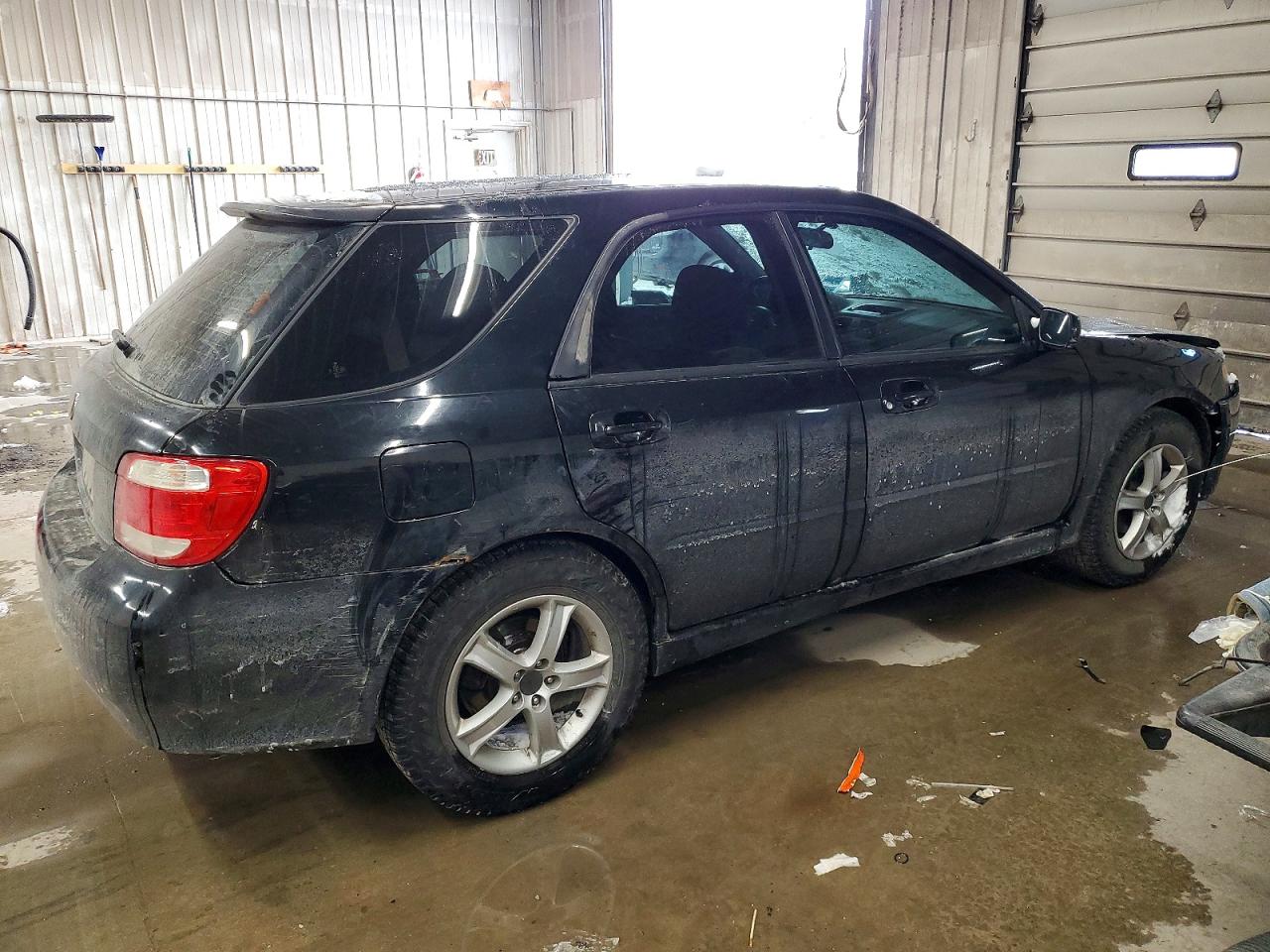 2005 Saab 9-2 Linear Black vin: JF4GG61665G053616