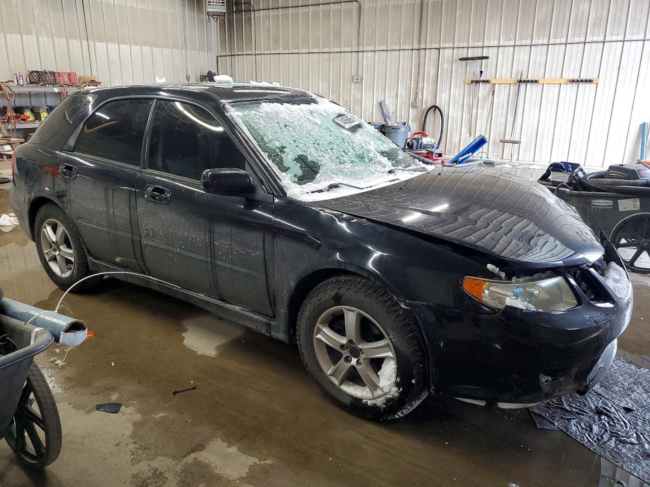 2005 Saab 9-2 Linear Black vin: JF4GG61665G053616
