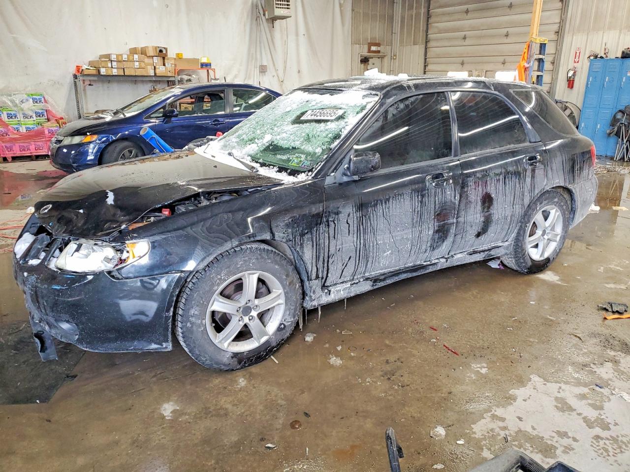 2005 Saab 9-2 Linear Black vin: JF4GG61665G053616