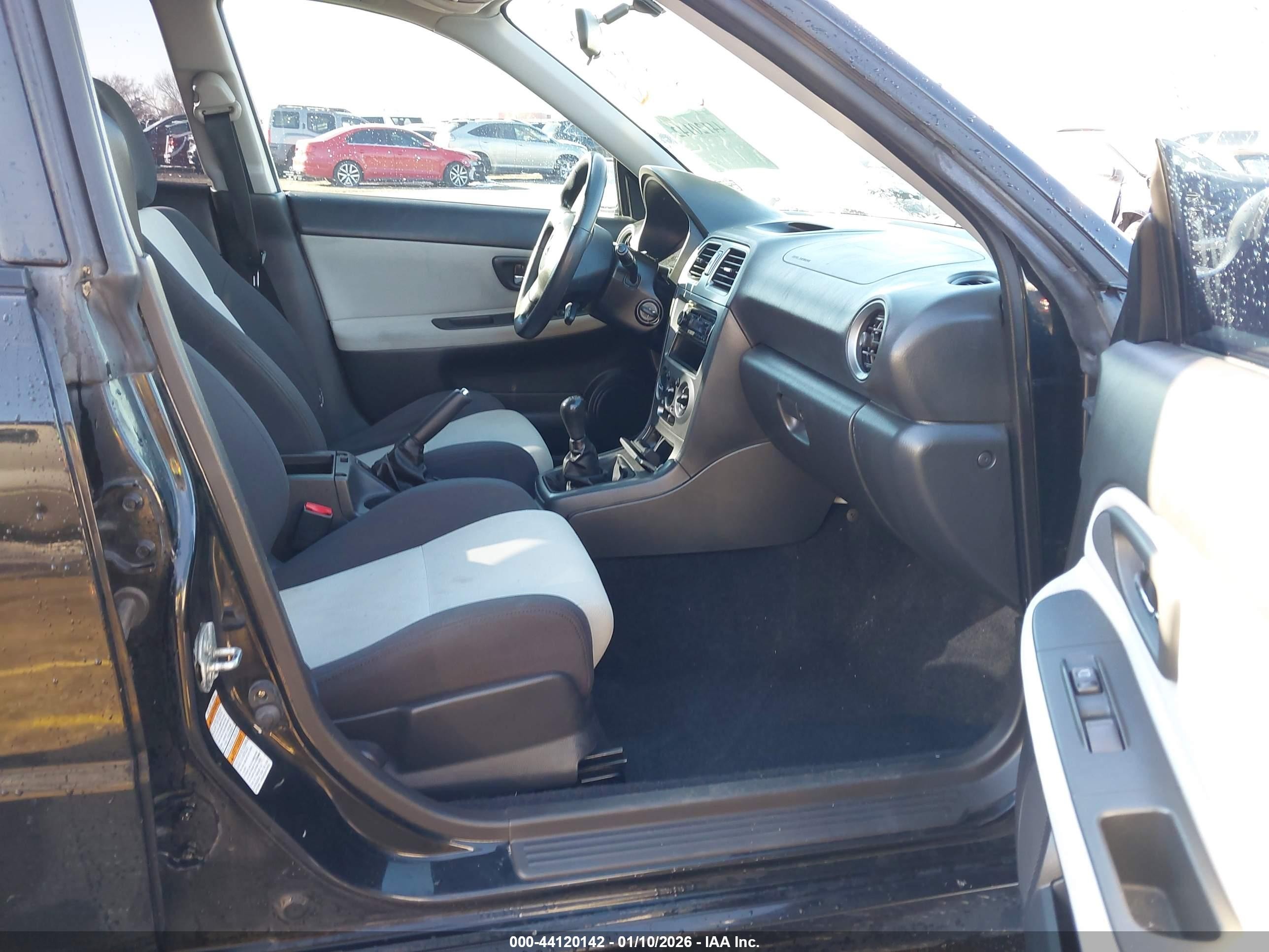 2005 Saab 9-2x Linear Black vin: JF4GG61665G057486