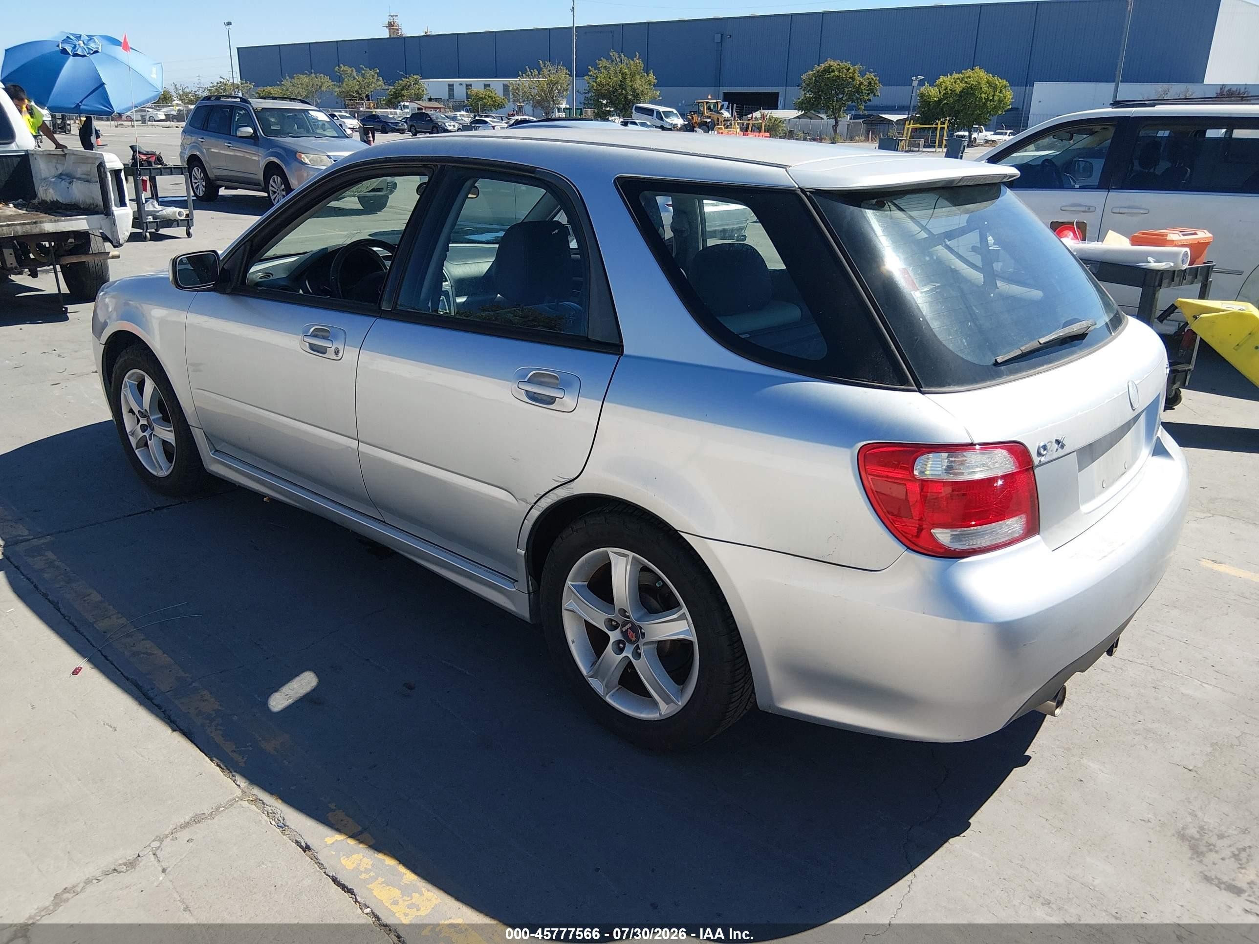 2005 Saab 9-2x Linear Серебряный vin: JF4GG61665H055361