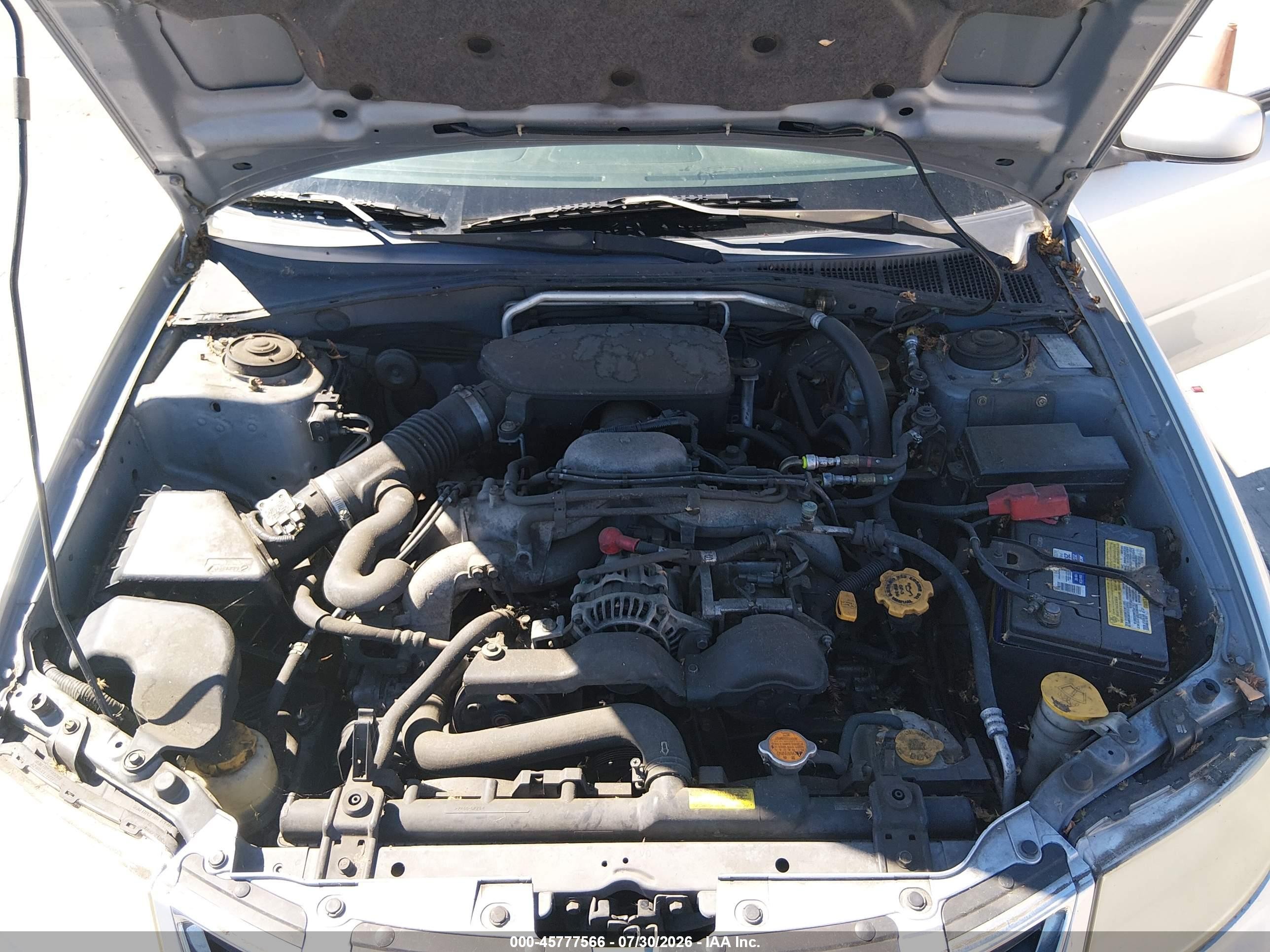 2005 Saab 9-2x Linear Серебряный vin: JF4GG61665H055361