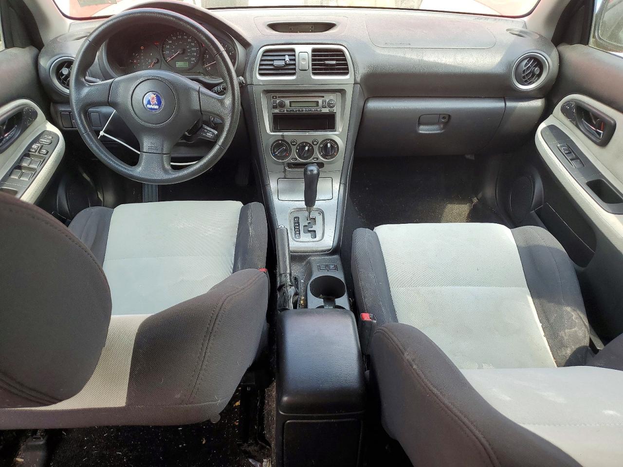 2005 Saab 9-2 Linear Red vin: JF4GG61665H056347