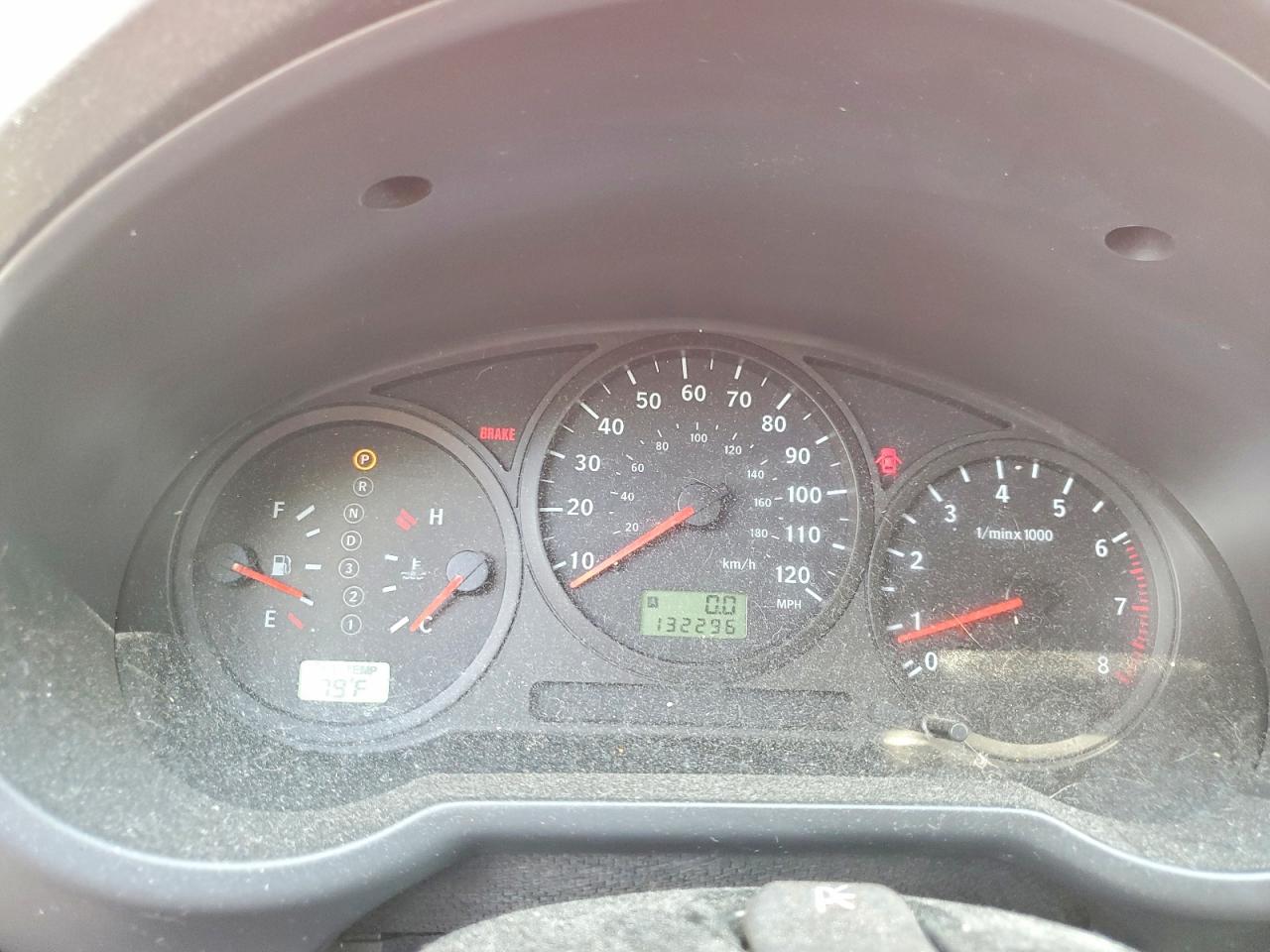 2005 Saab 9-2 Linear Red vin: JF4GG61665H056347
