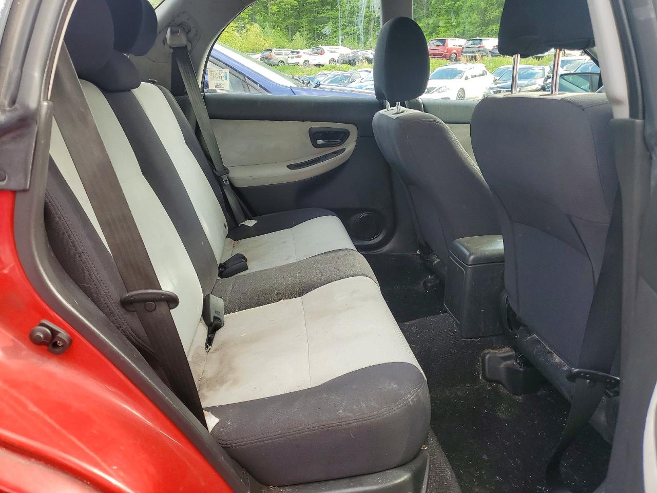2005 Saab 9-2 Linear Red vin: JF4GG61665H056347