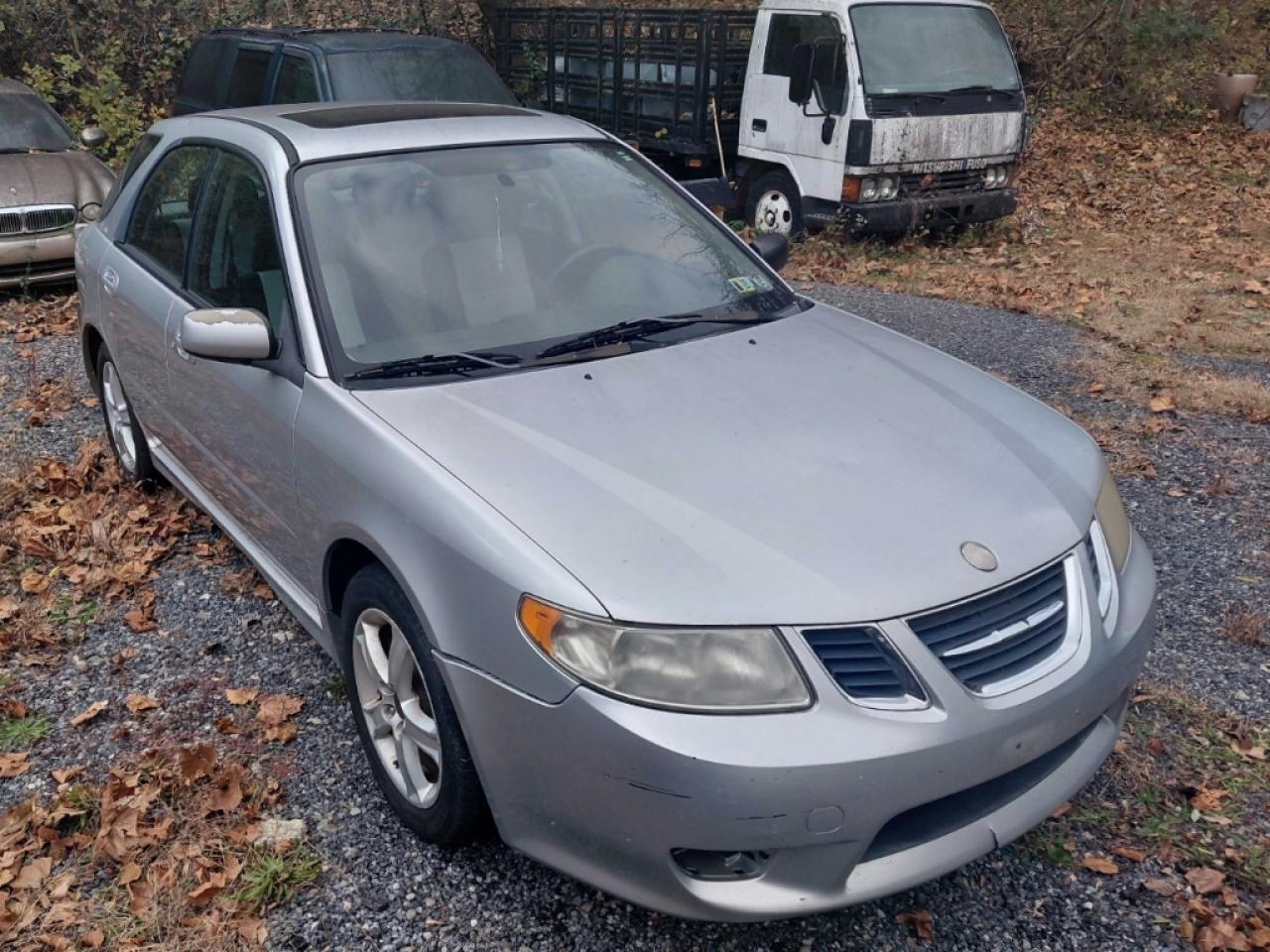 2005 Saab 9-2 Linear Silver vin: JF4GG61675H057703