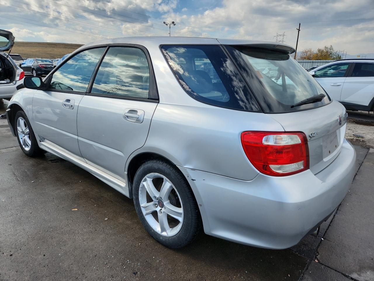 2005 Saab 9-2 Linear Silver vin: JF4GG61685G051088