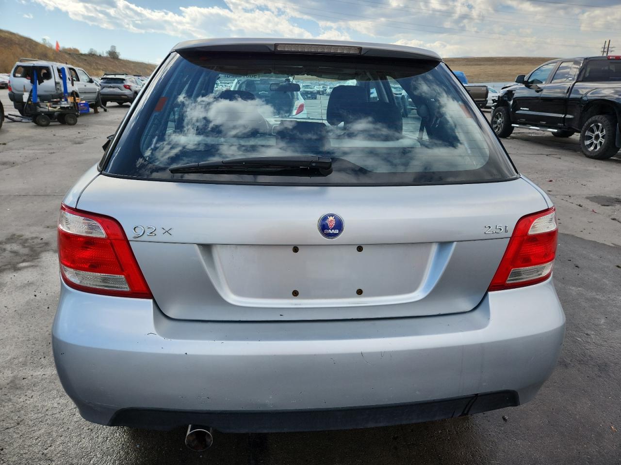 2005 Saab 9-2 Linear Silver vin: JF4GG61685G051088