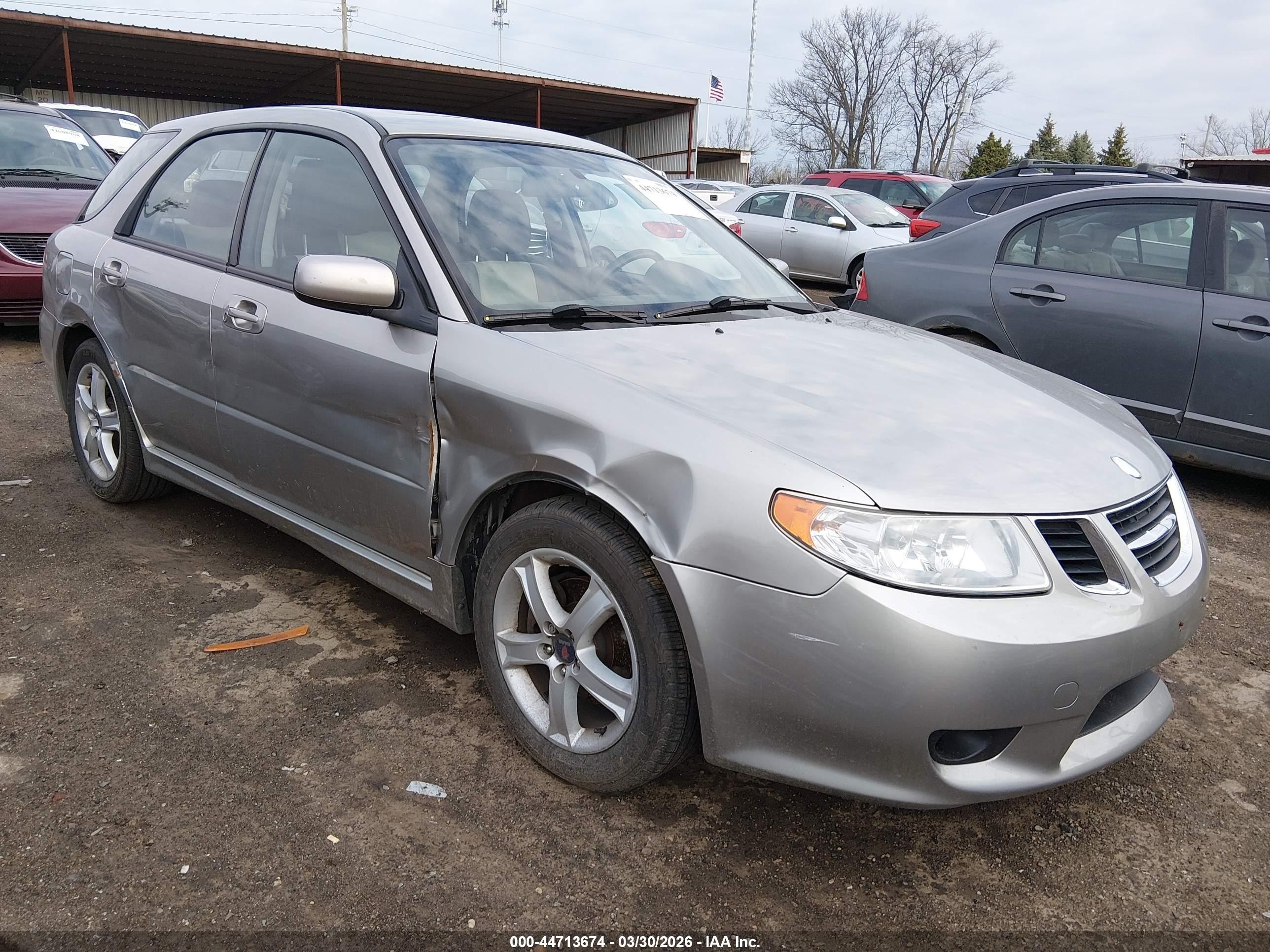 2005 Saab 9-2x Linear Silver vin: JF4GG616X5H057579