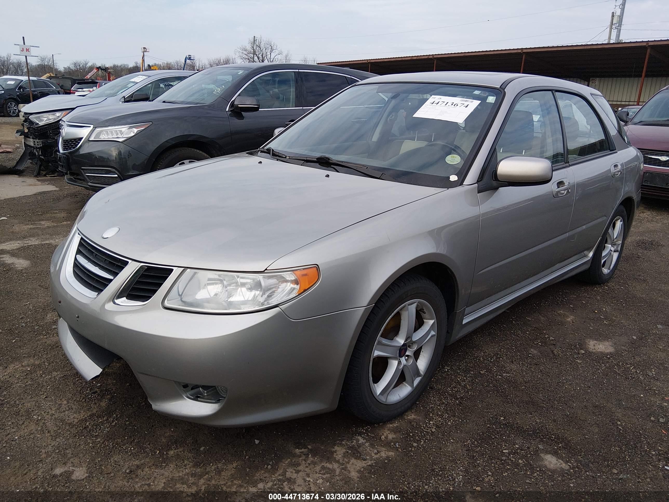 2005 Saab 9-2x Linear Silver vin: JF4GG616X5H057579