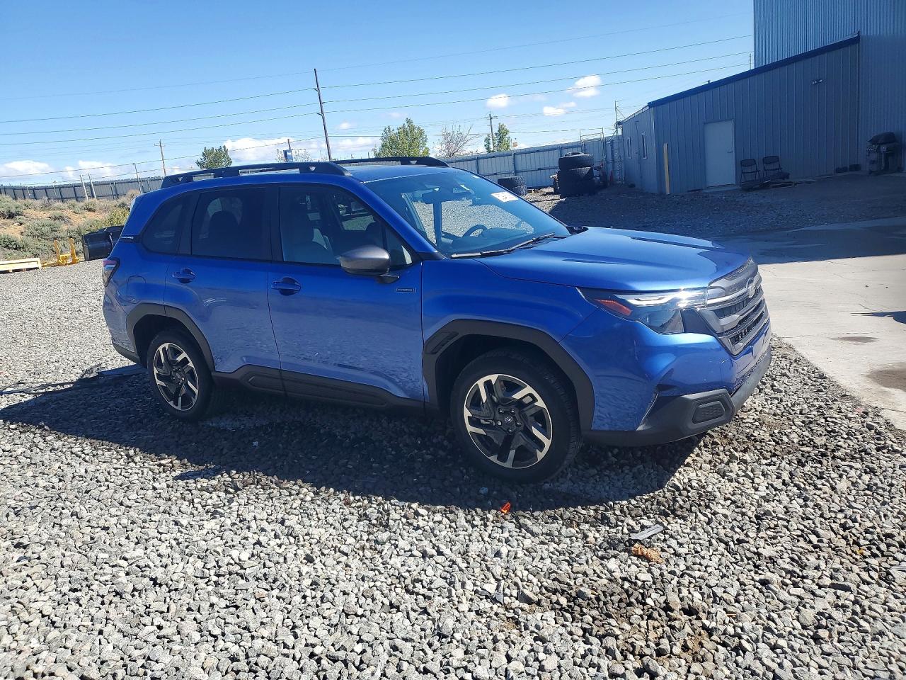 2025 Subaru Forester Blue vin: JF2SLSED6SH443735