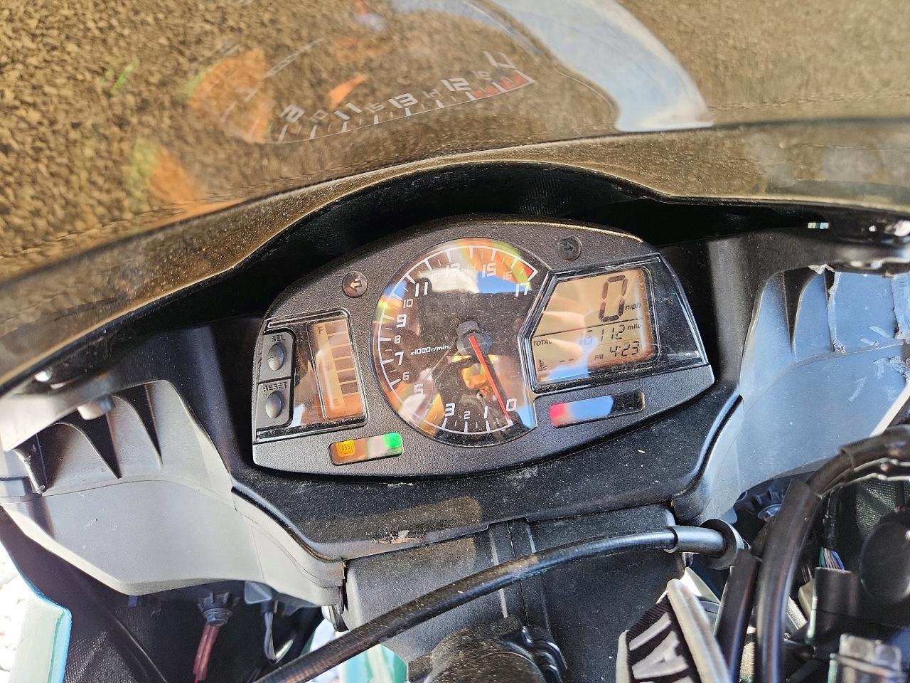 2015 Honda Cbr600 Ra Green vin: JH2PC4086FK800034