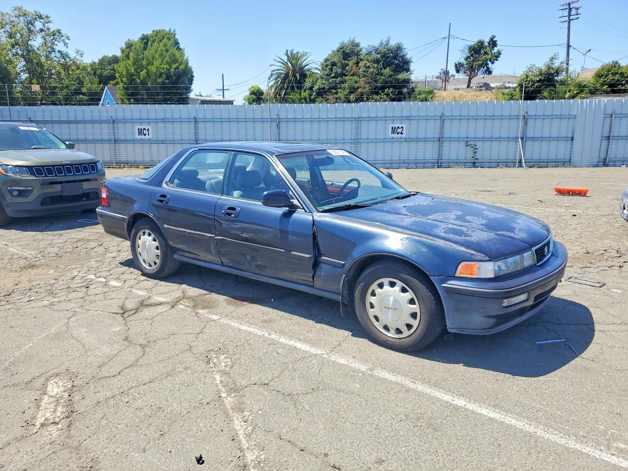 1992 Acura Vigor Gs Blue vin: JH4CC2654NC005516