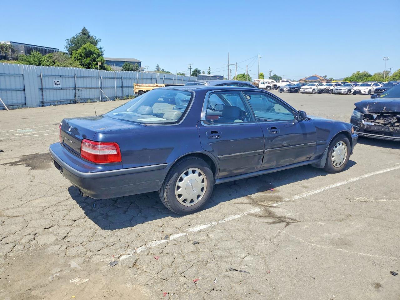 1992 Acura Vigor Gs Blue vin: JH4CC2654NC005516