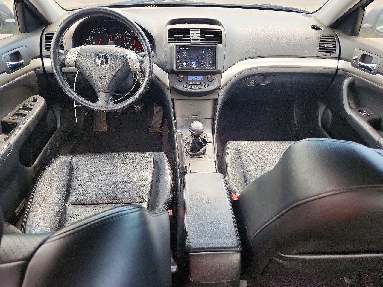 2004 Acura Tsx Gray vin: JH4CL95804C013048