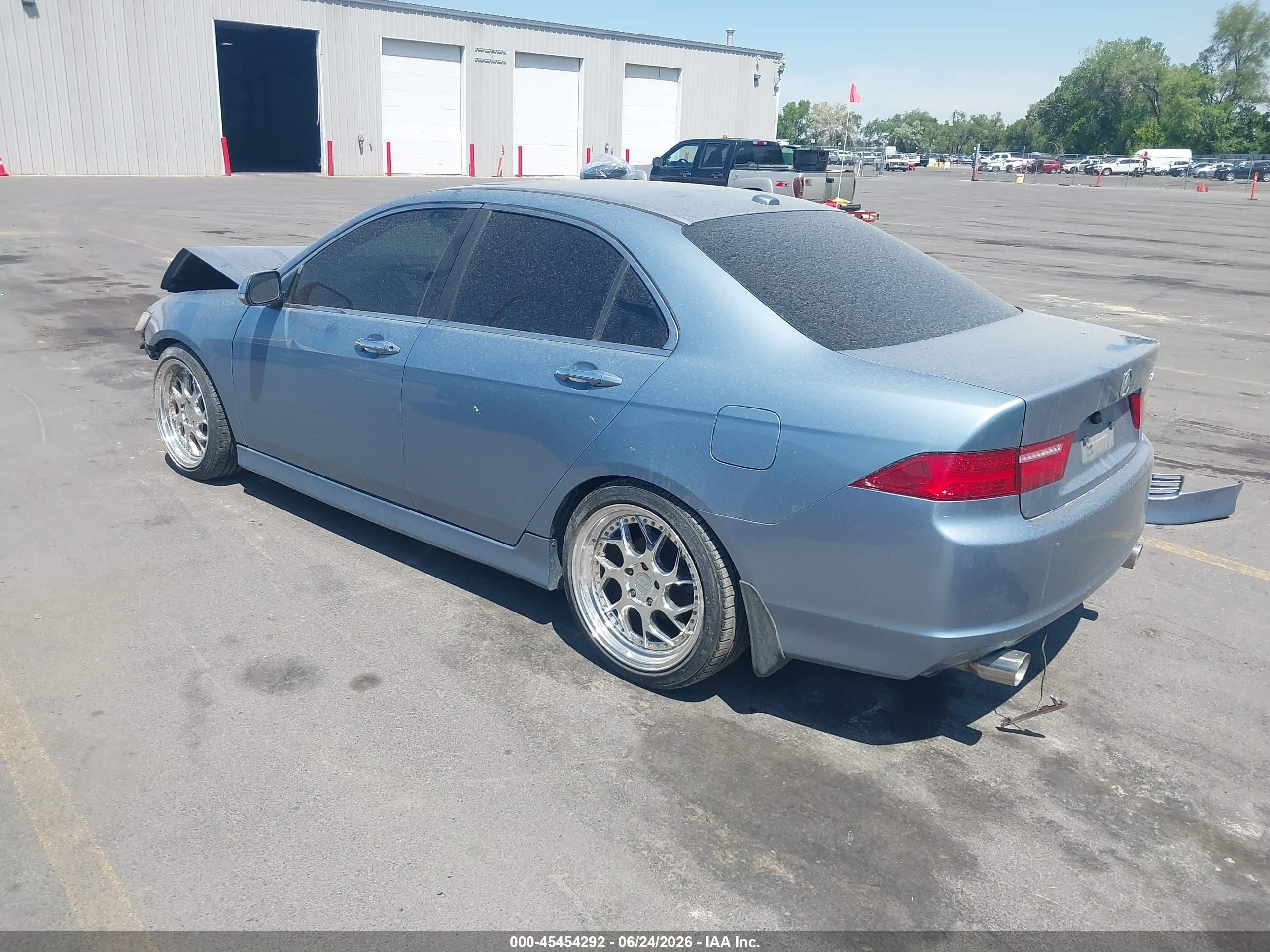 2008 Acura Tsx   Blue vin: JH4CL95808C015243