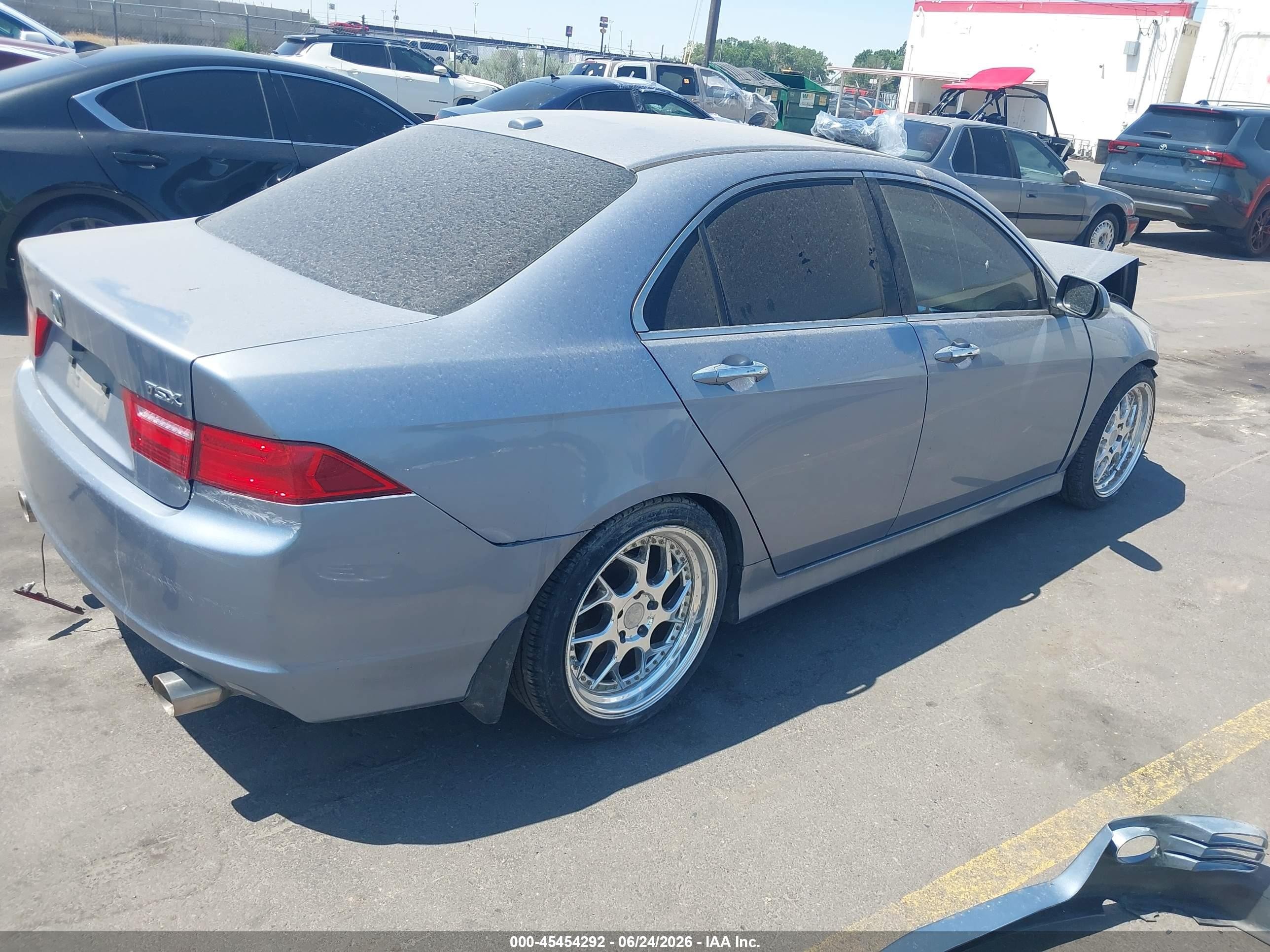 2008 Acura Tsx   Blue vin: JH4CL95808C015243
