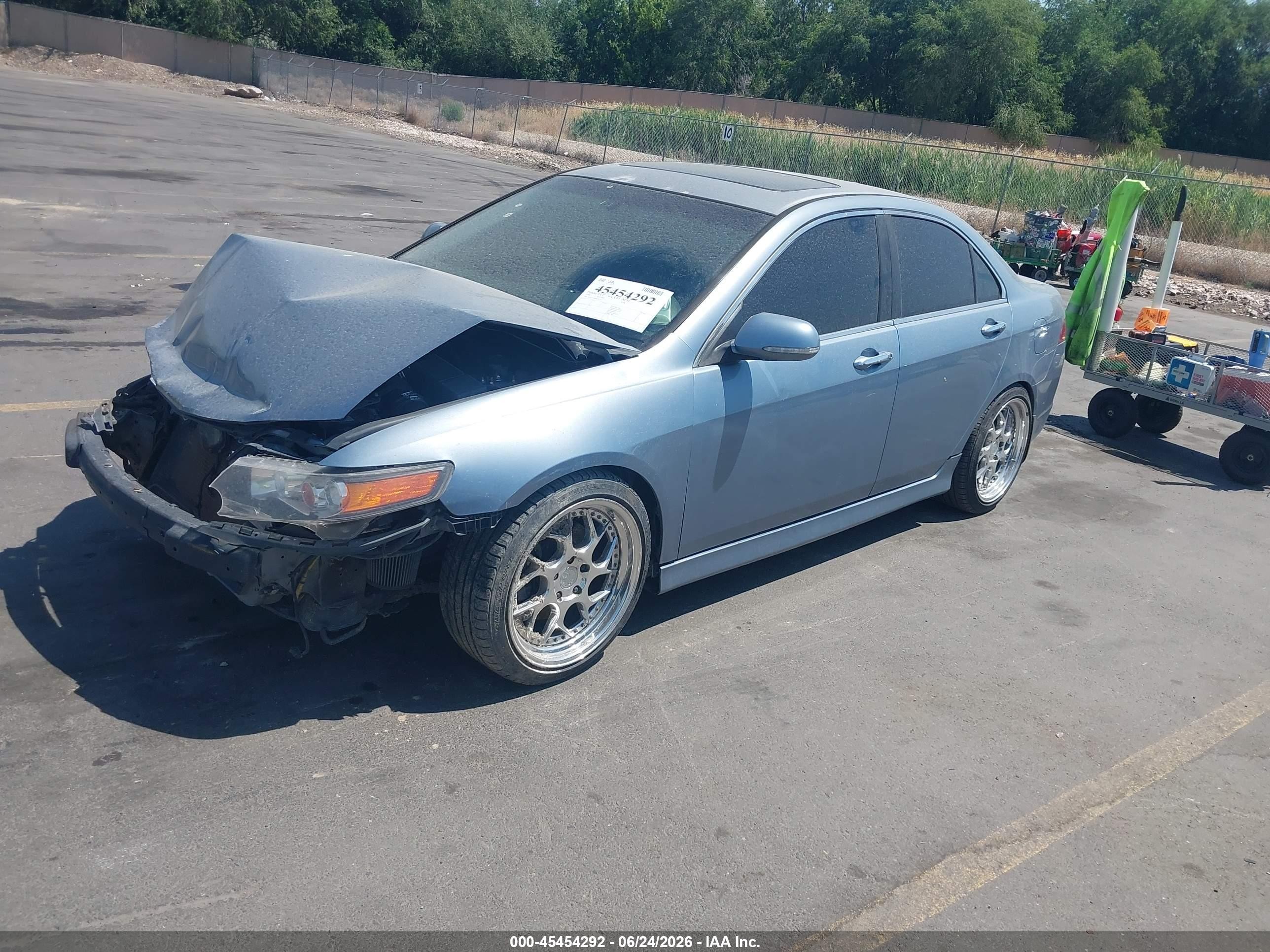 2008 Acura Tsx   Blue vin: JH4CL95808C015243