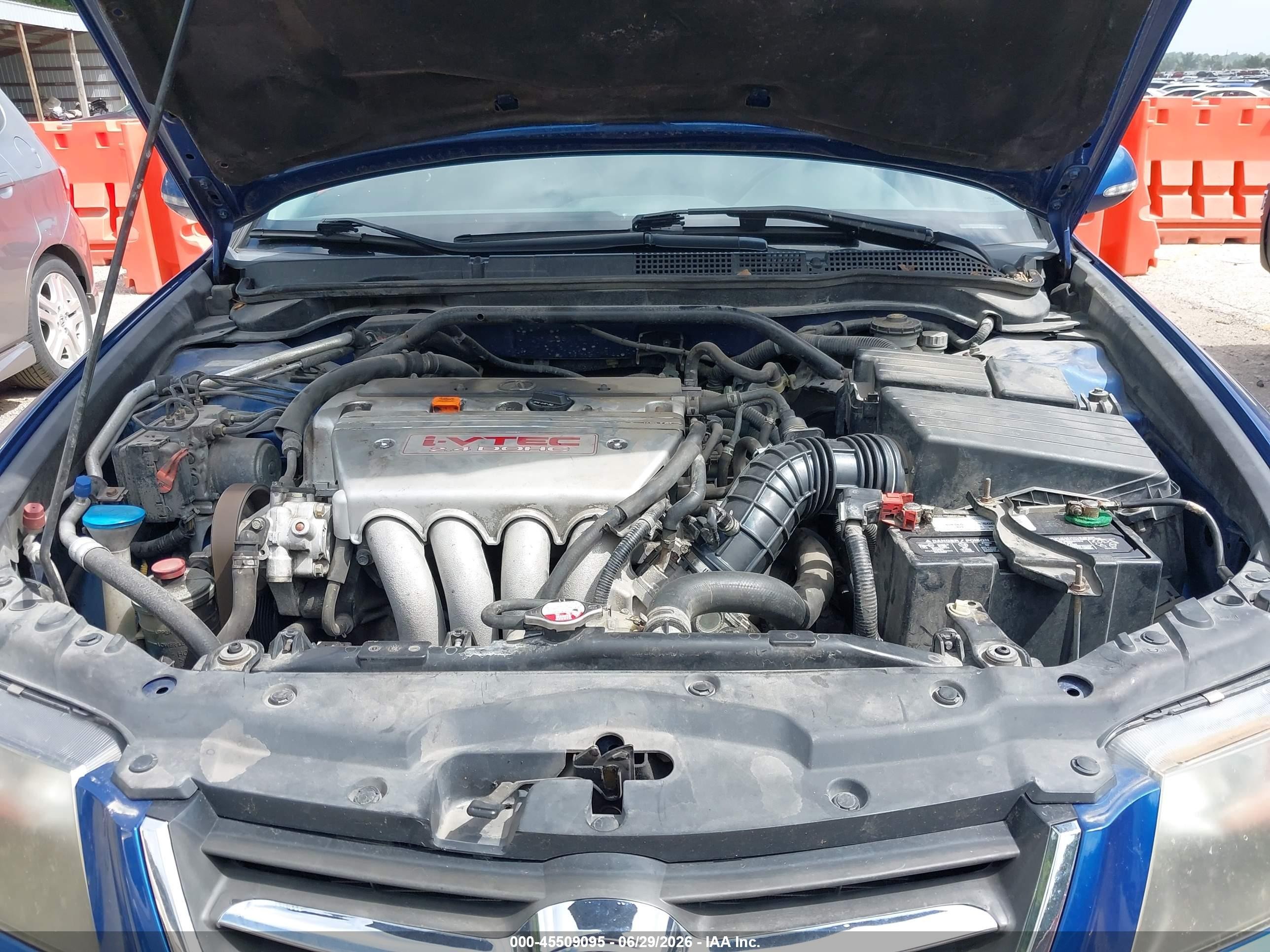 2005 Acura Tsx   Blue vin: JH4CL95815C023136