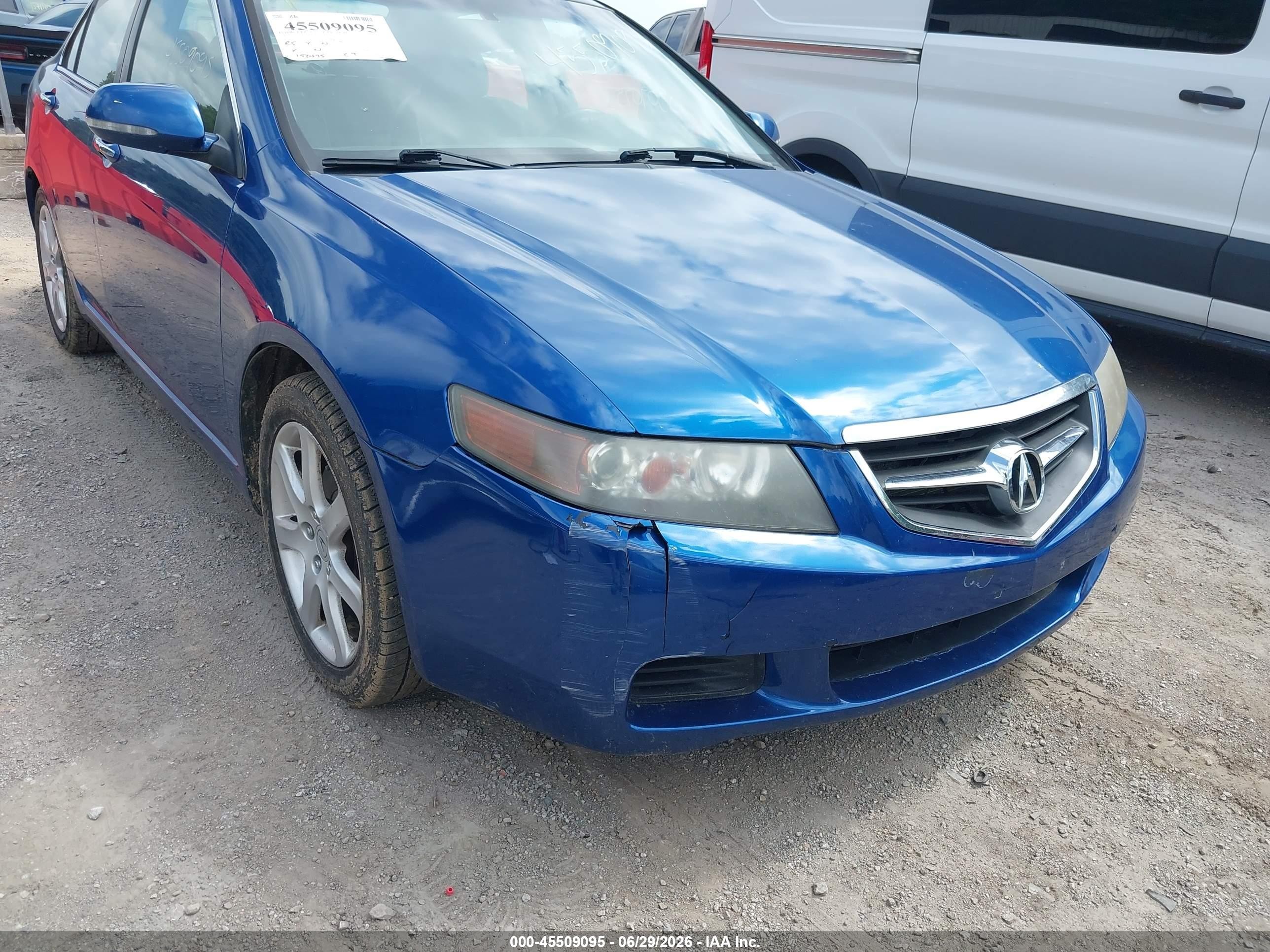 2005 Acura Tsx   Blue vin: JH4CL95815C023136