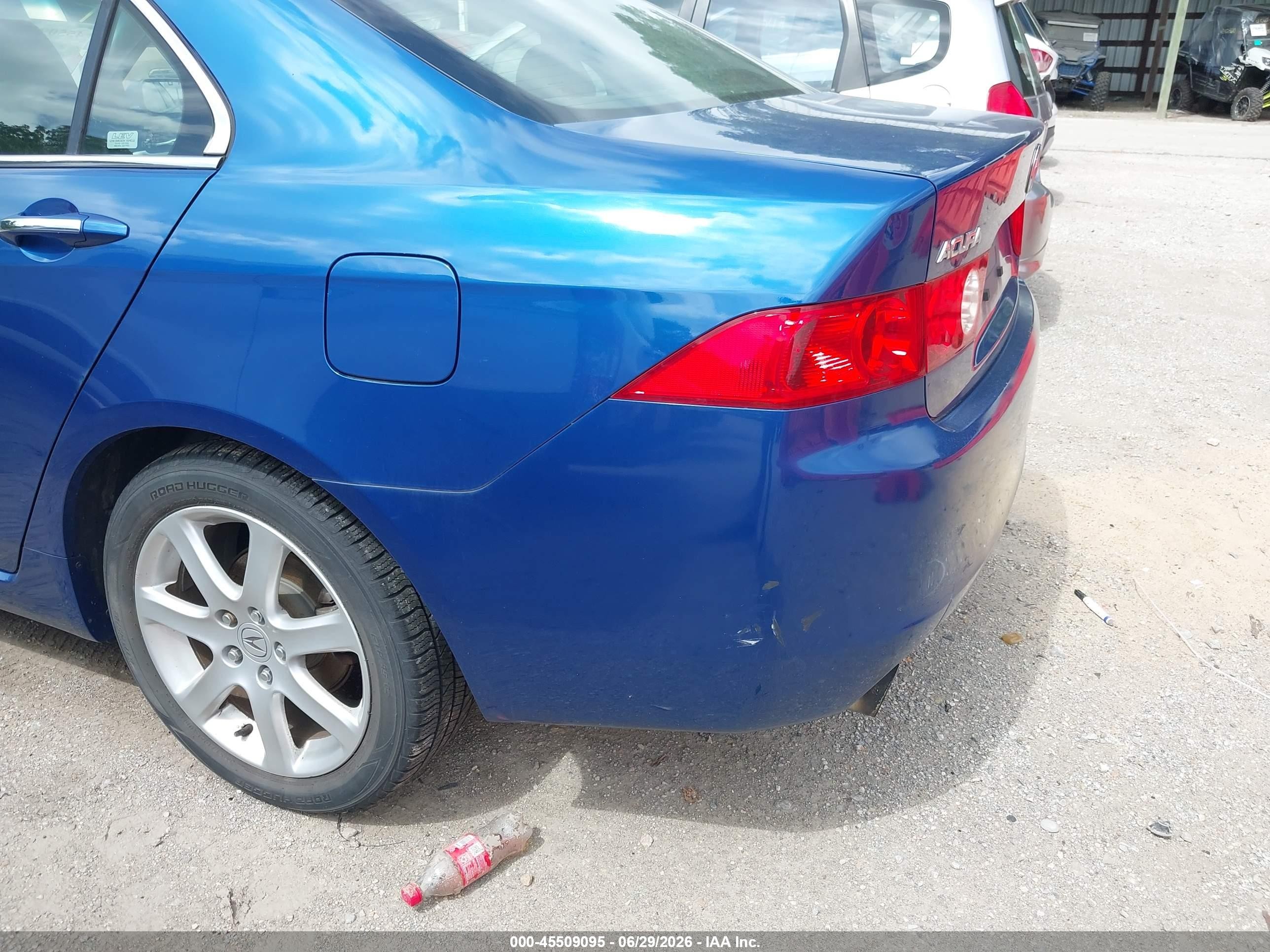 2005 Acura Tsx   Blue vin: JH4CL95815C023136