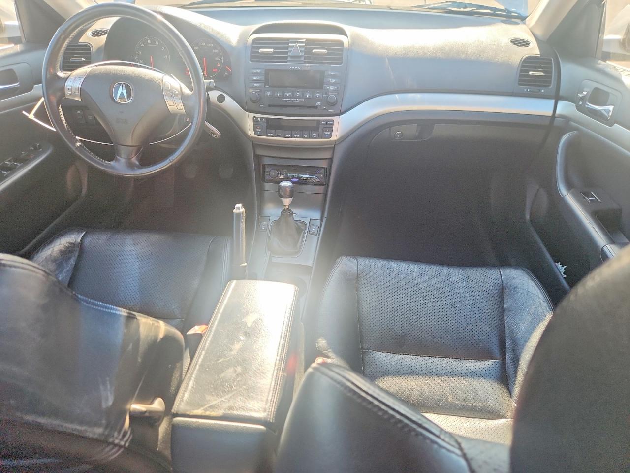 2004 Acura Tsx Silver vin: JH4CL95824C019904