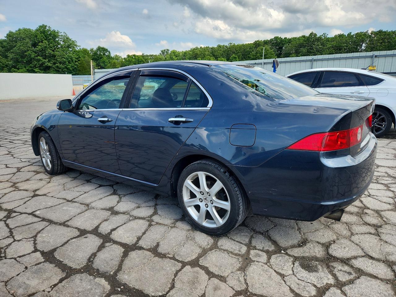 2004 Acura Tsx Gray vin: JH4CL95834C015022