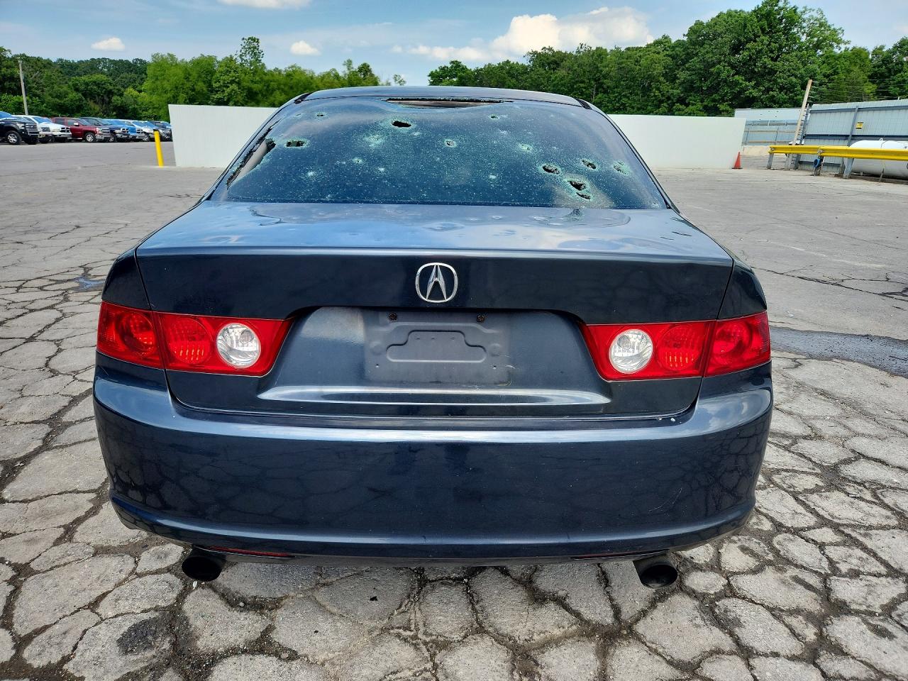 2004 Acura Tsx Gray vin: JH4CL95834C015022