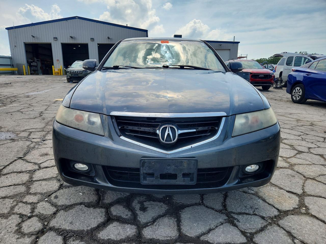 2004 Acura Tsx Gray vin: JH4CL95834C015022