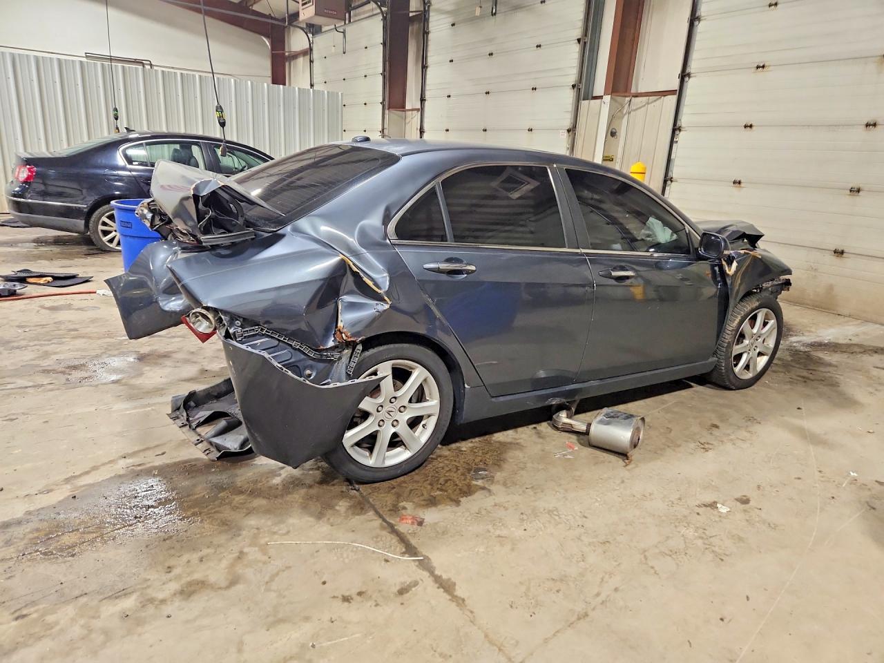 2005 Acura Tsx Gray vin: JH4CL95835C013904