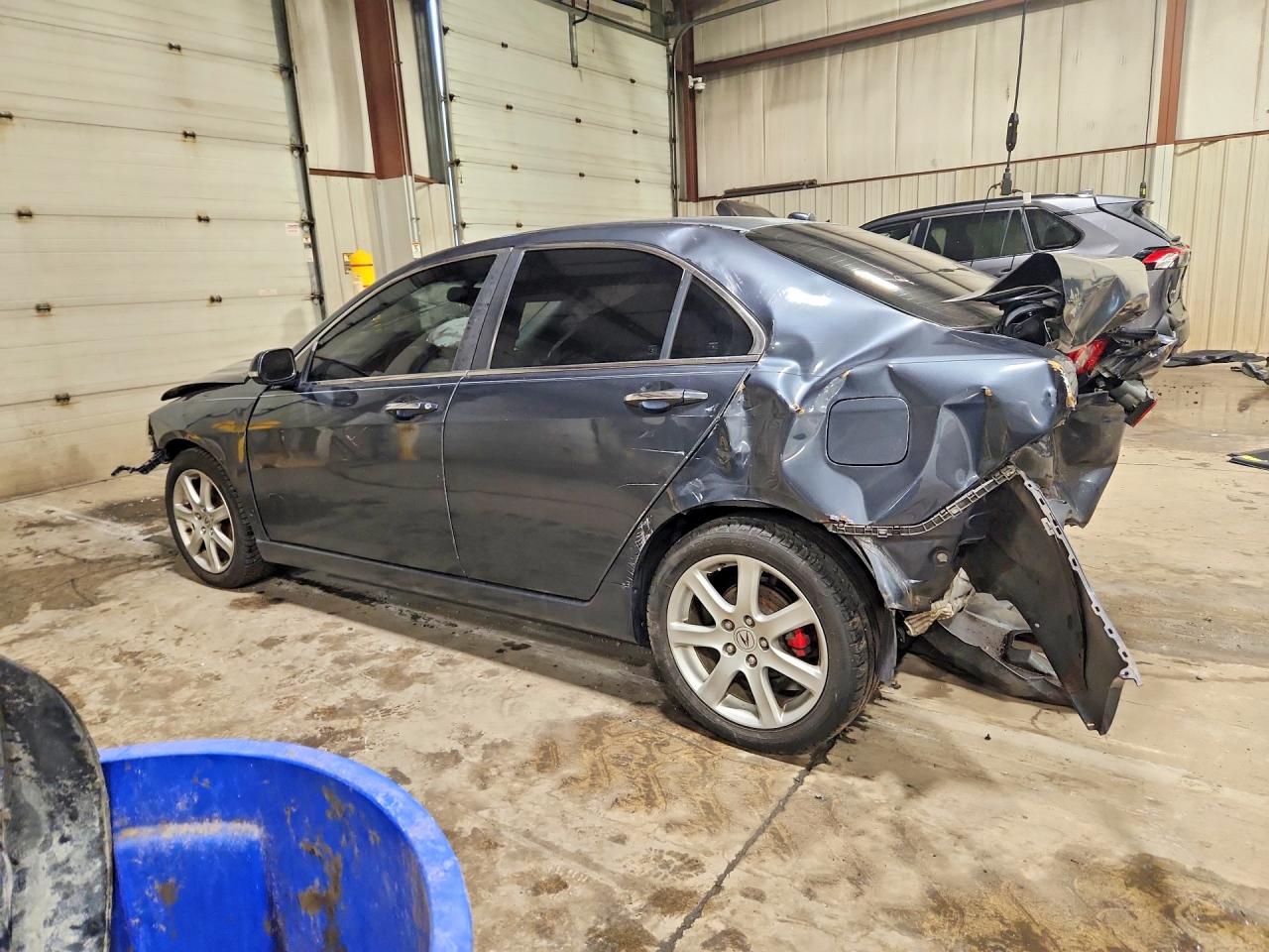 2005 Acura Tsx Gray vin: JH4CL95835C013904