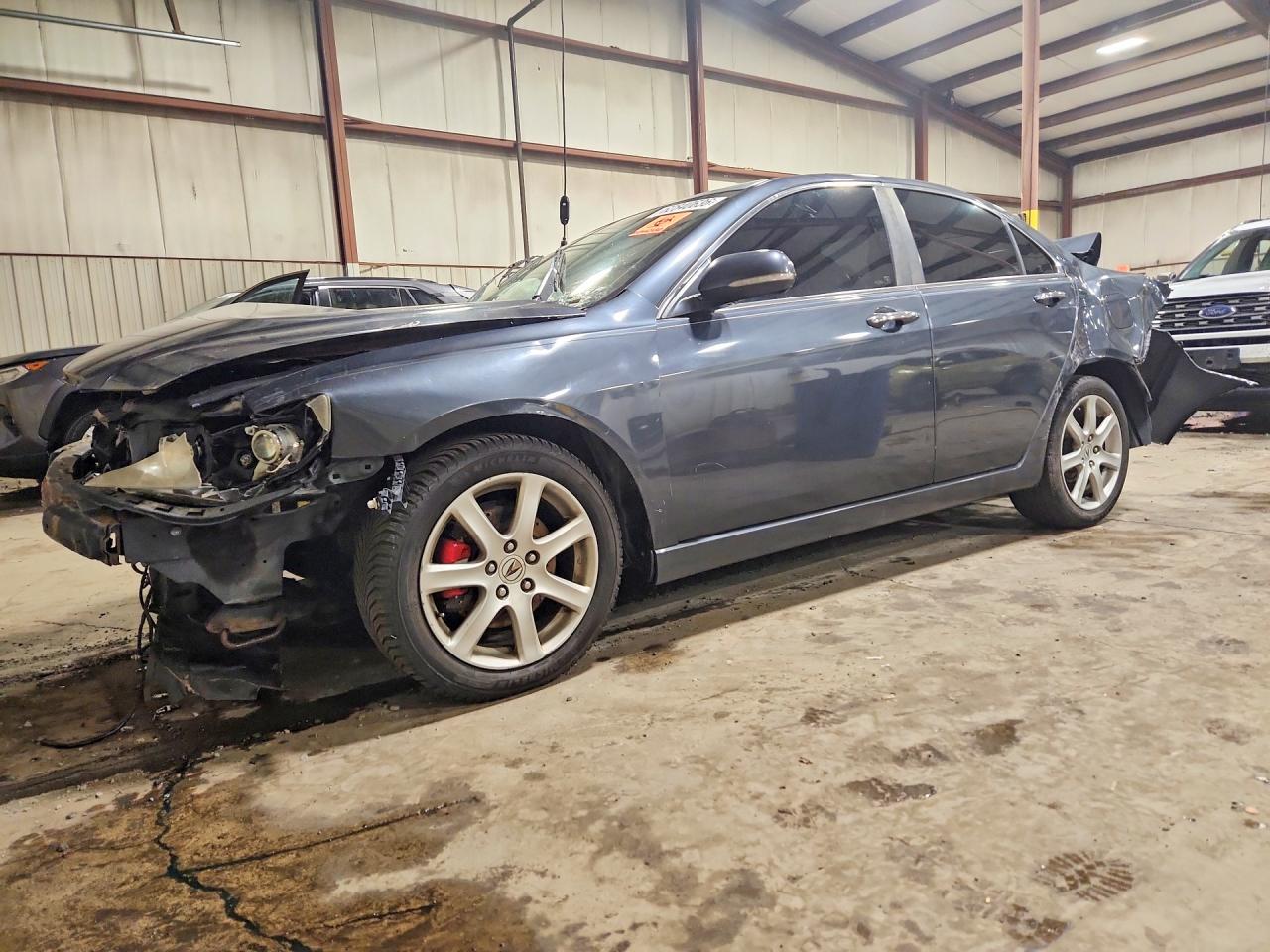 2005 Acura Tsx Gray vin: JH4CL95835C013904