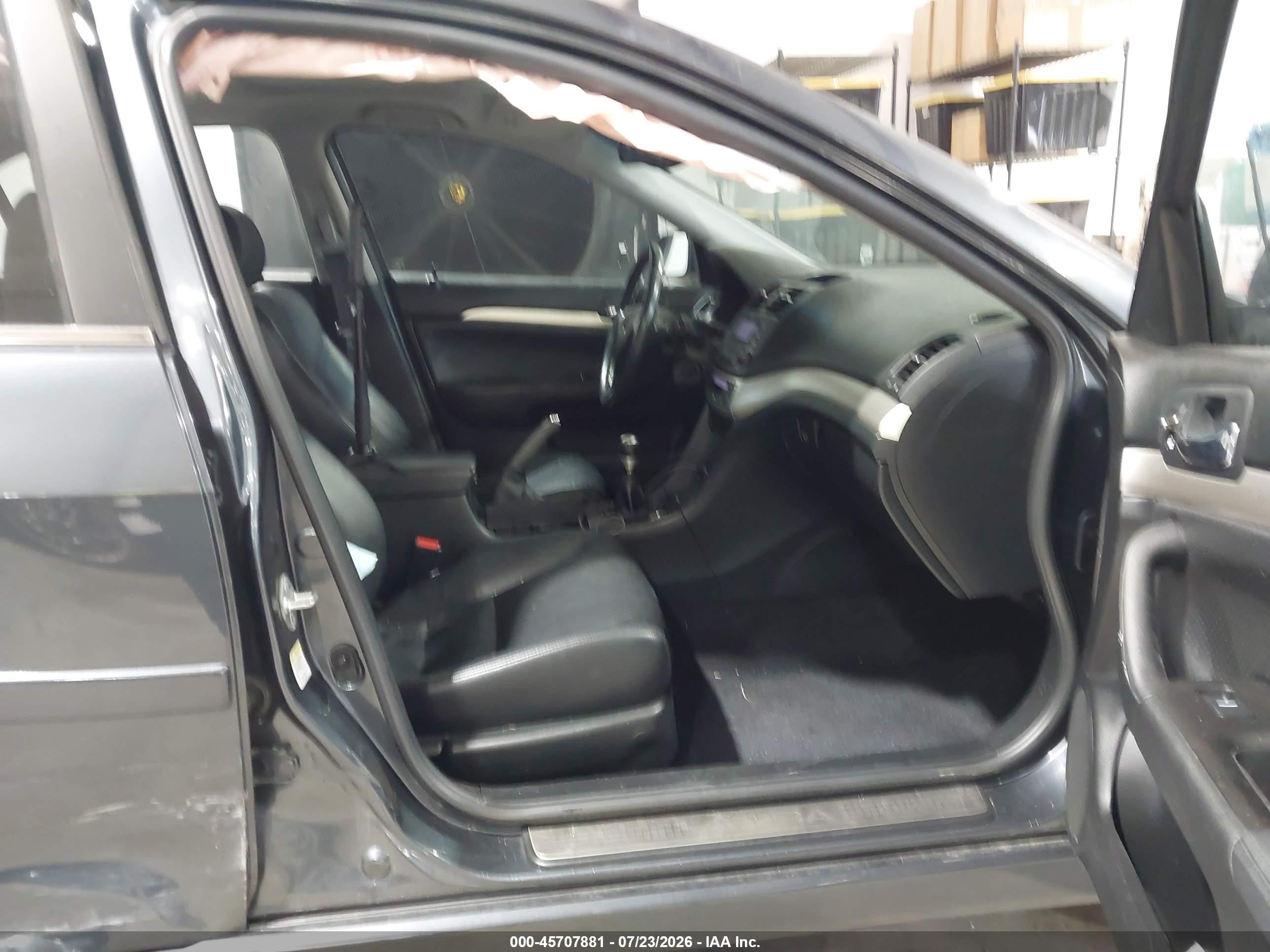 2004 Acura Tsx Blue vin: JH4CL95844C039278