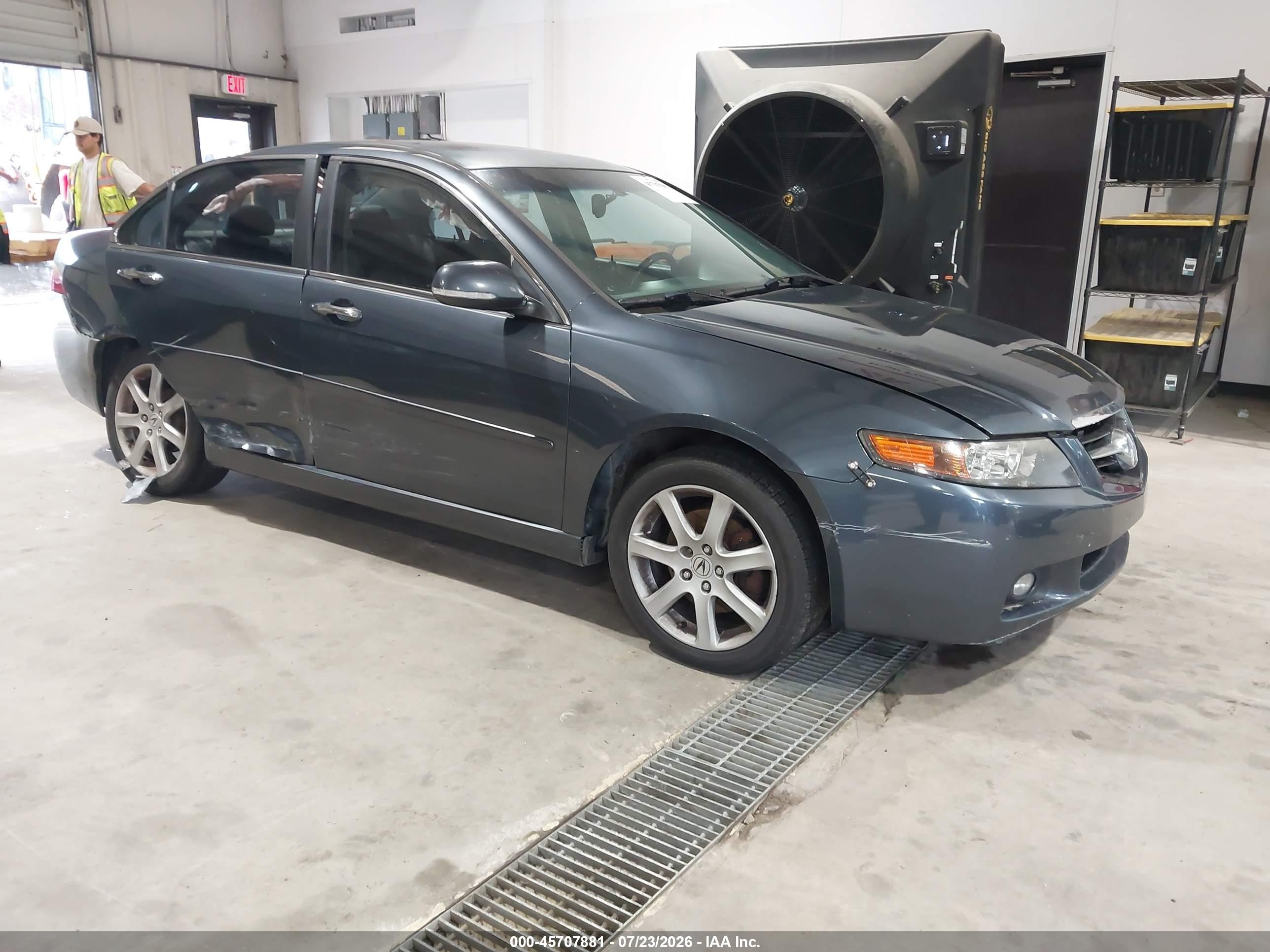 2004 Acura Tsx Синий vin: JH4CL95844C039278