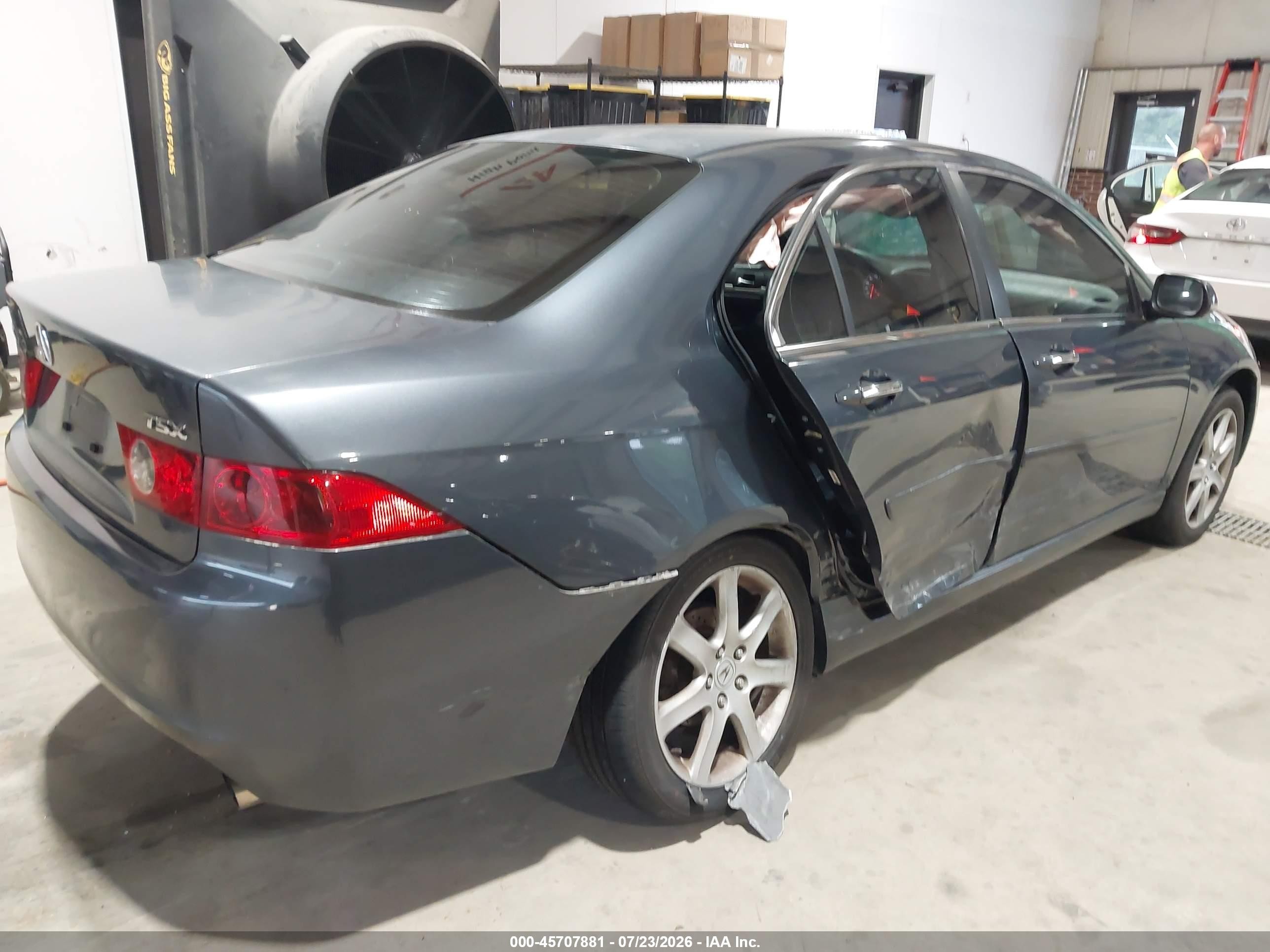 2004 Acura Tsx Blue vin: JH4CL95844C039278