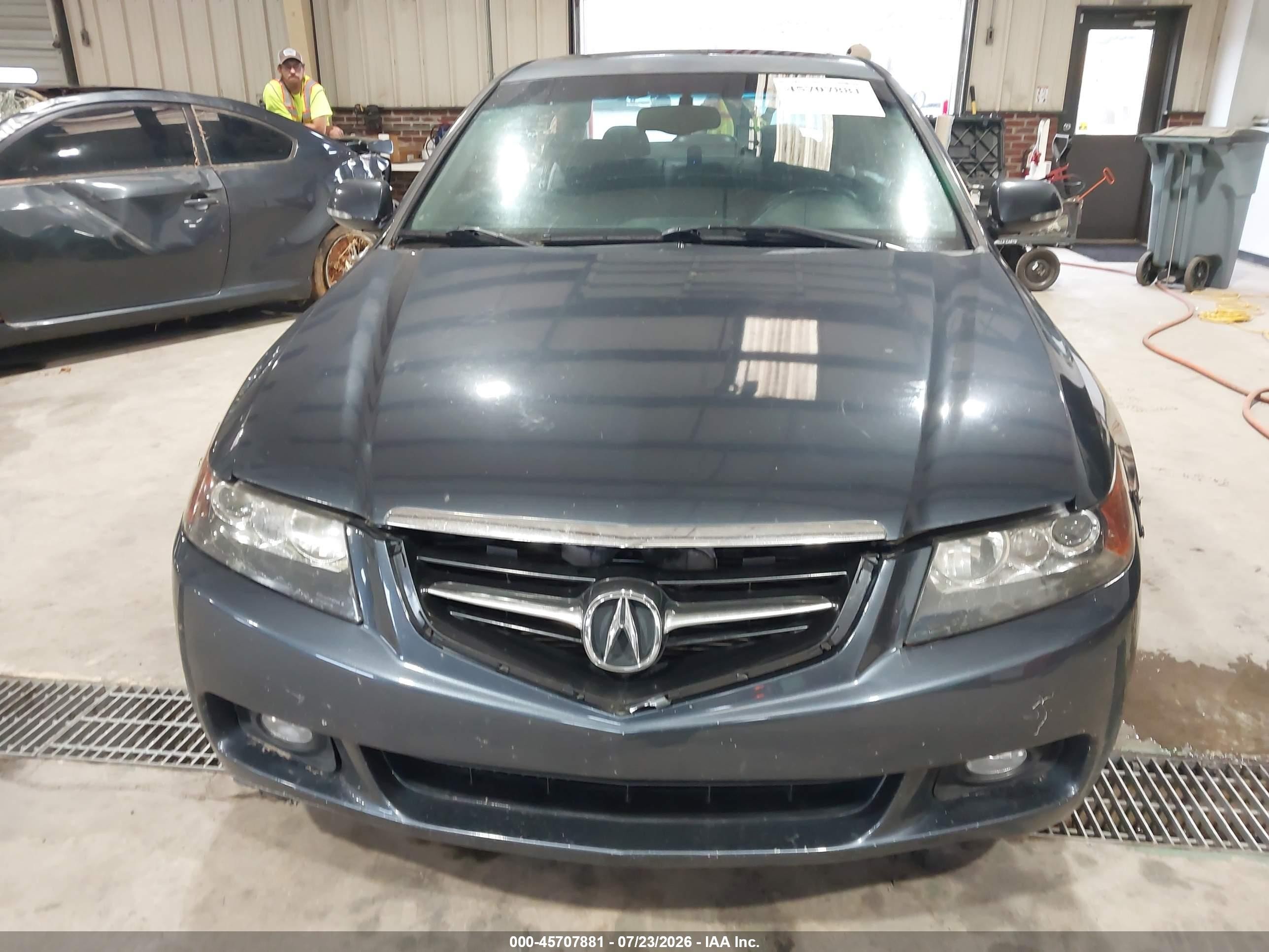 2004 Acura Tsx Blue vin: JH4CL95844C039278