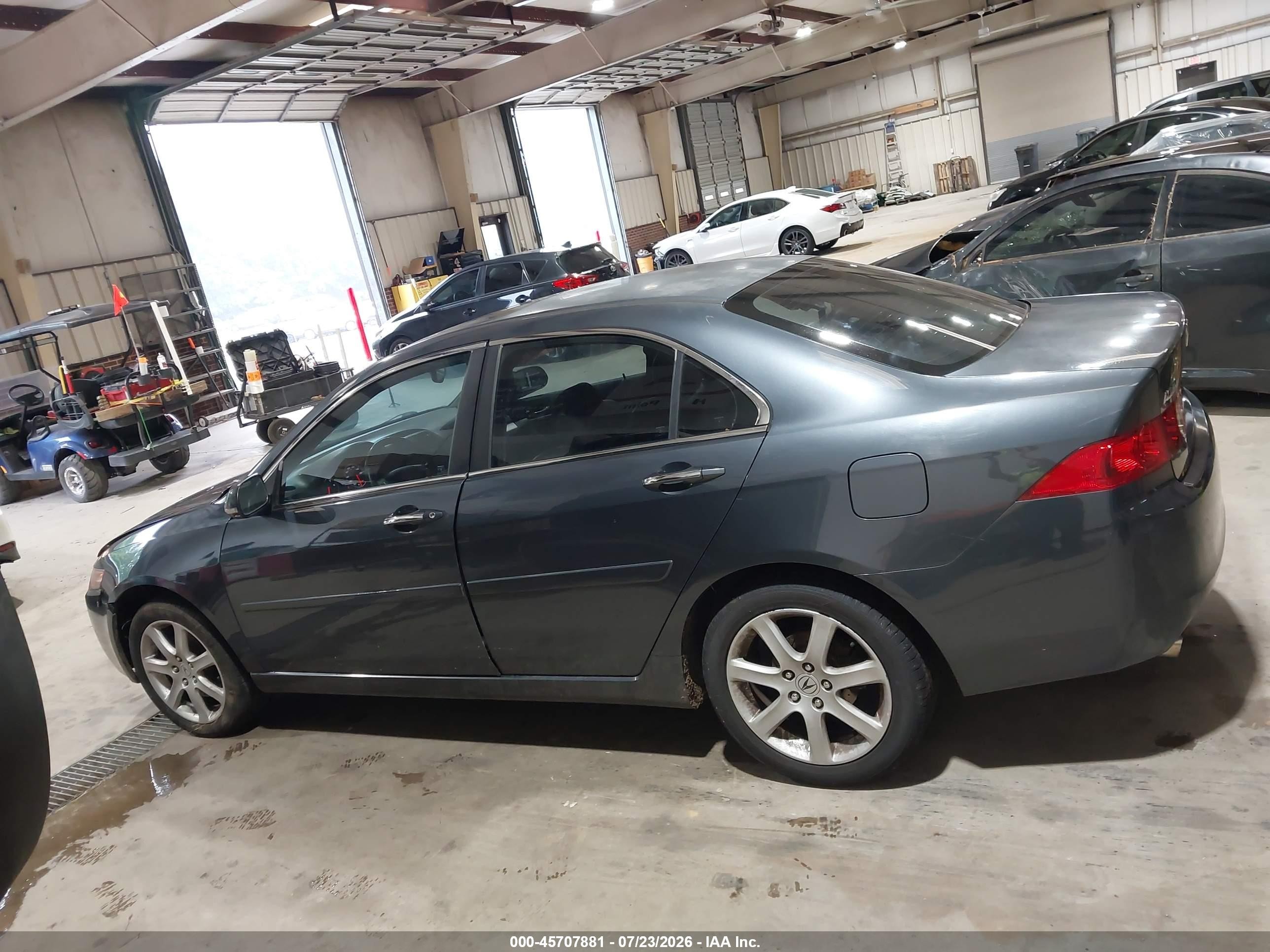 2004 Acura Tsx Blue vin: JH4CL95844C039278
