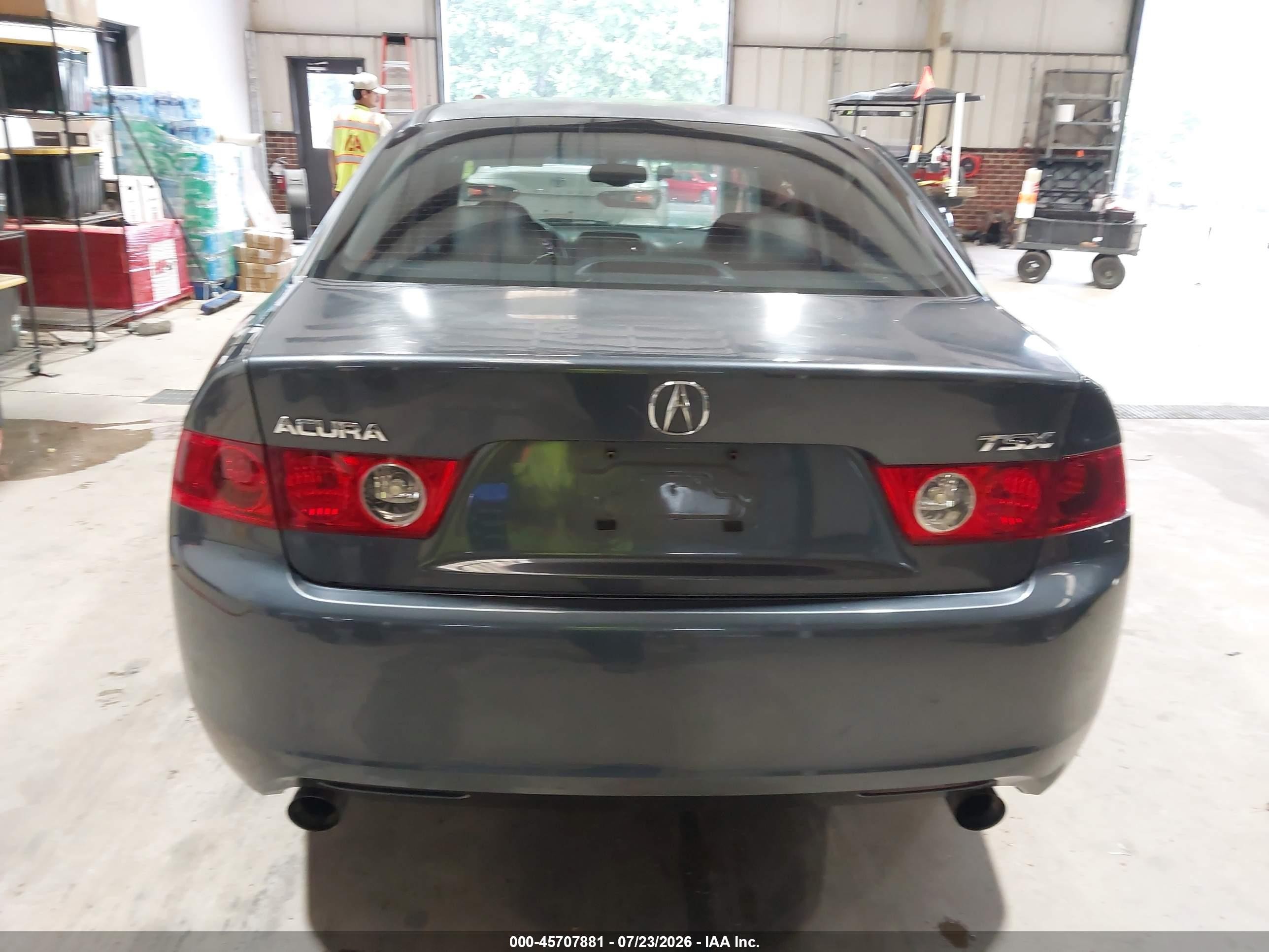 2004 Acura Tsx Blue vin: JH4CL95844C039278